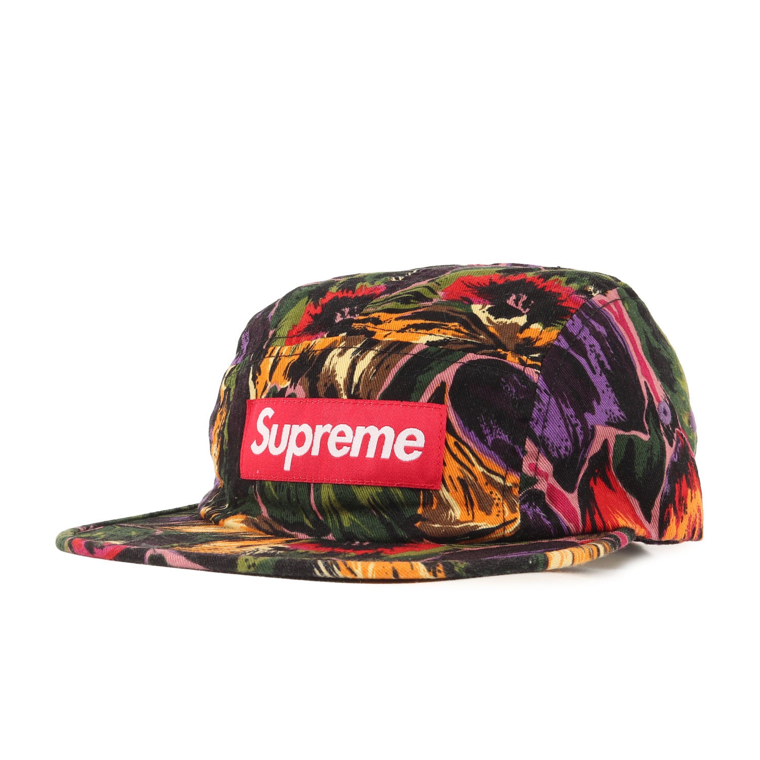 Supreme (シュプリーム) ペイント フローラル柄 BOXロゴ キャンプ 