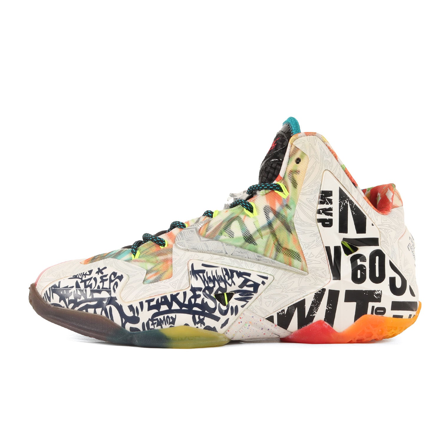 NIKE (ナイキ) LEBRON 11 PREMIUM WHAT THE (650884-400) - ブランド 