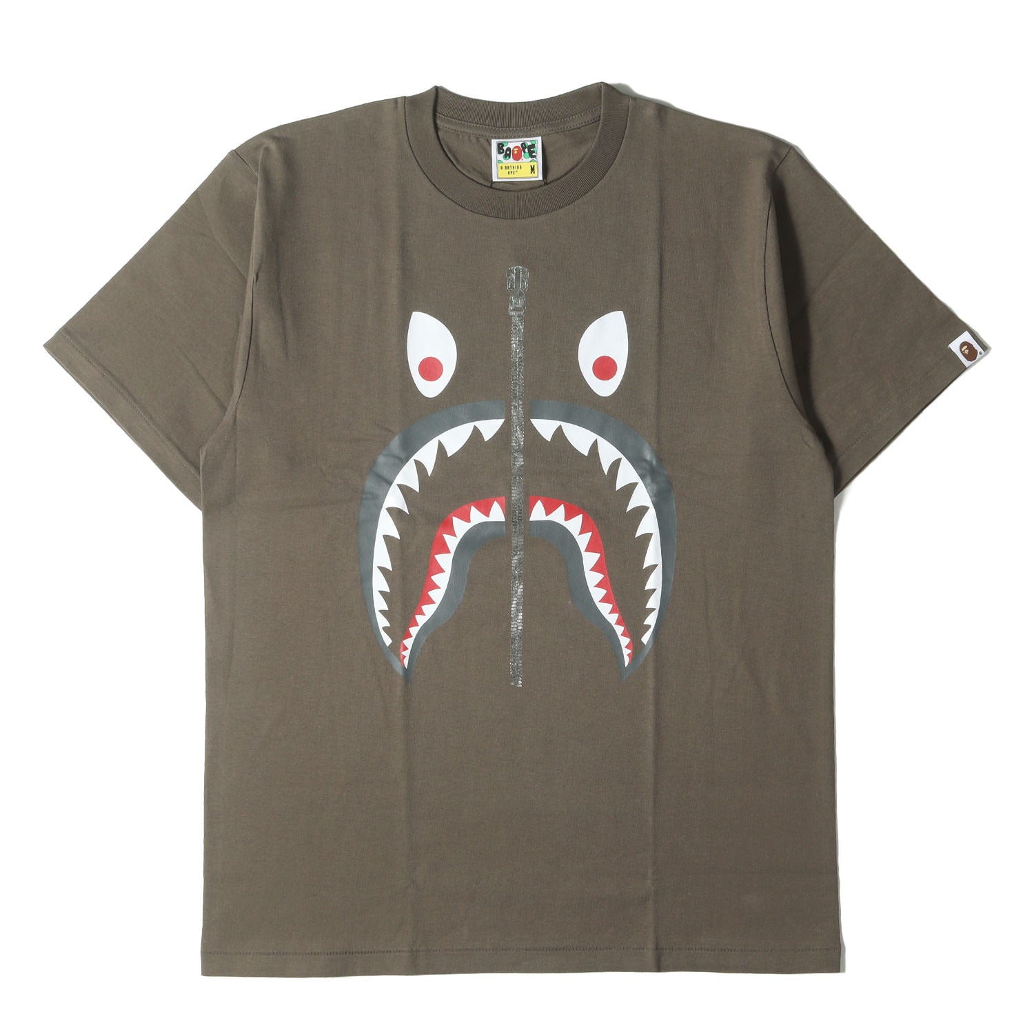 A BATHING APE (ア ベイシング エイプ) シャーク フェイス プリント T 