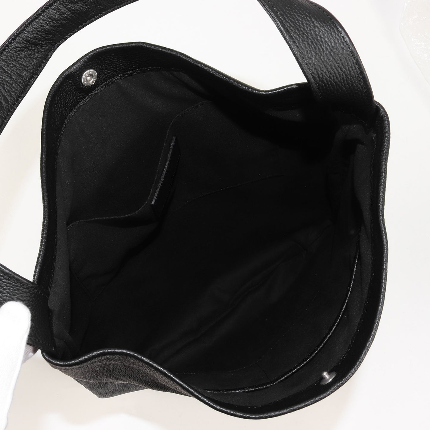 24AW シュリンクレザー ワンショルダーバッグ