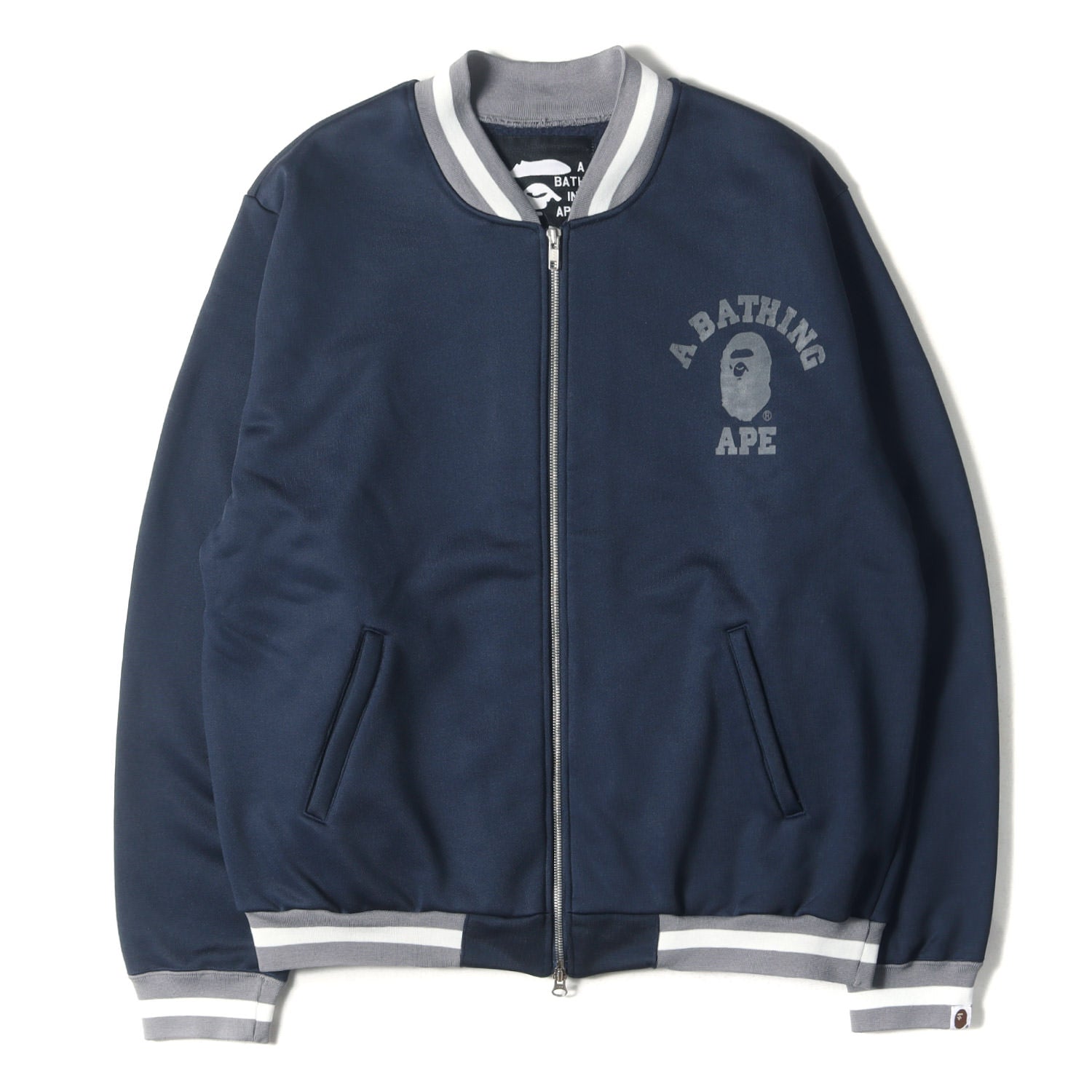 A BATHING APE (ア ベイシング エイプ) 00s カレッジロゴ ジップ 