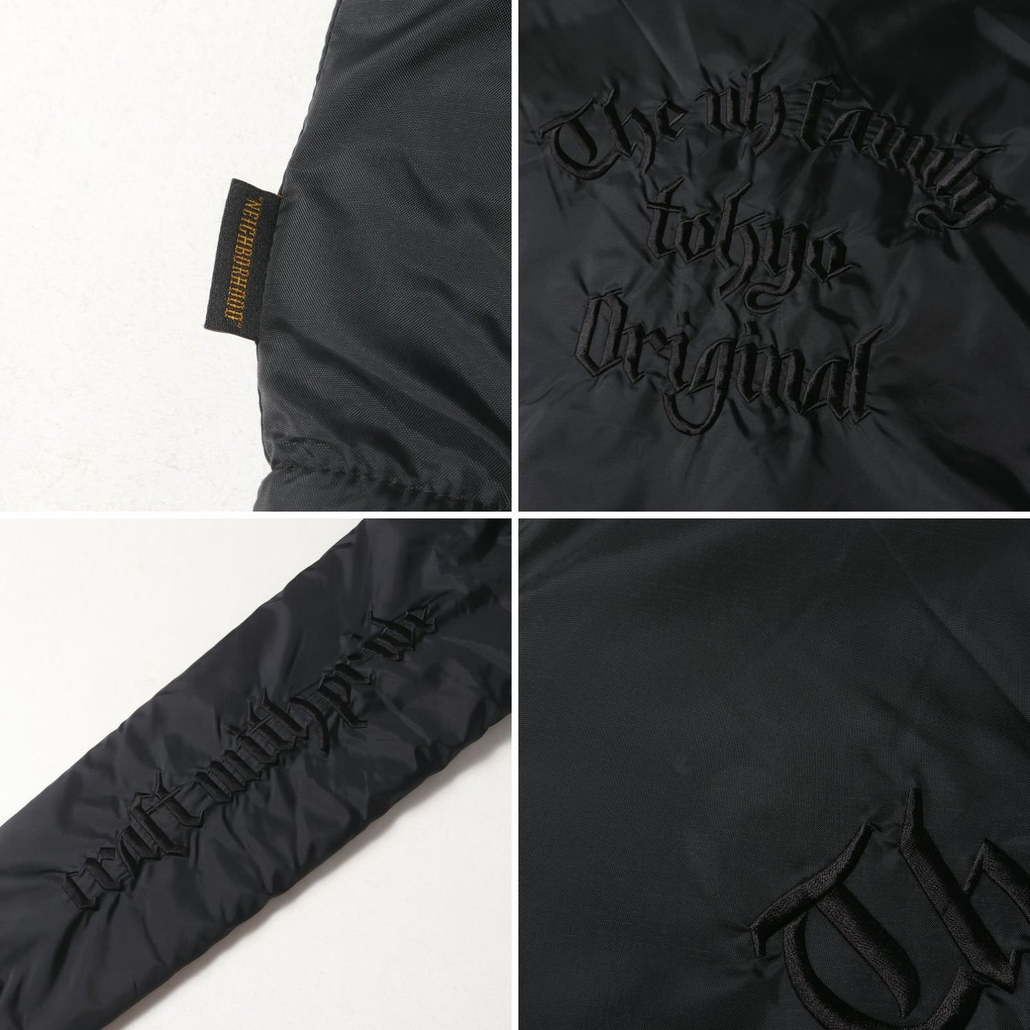 ロゴ刺繍 裏ボア コーチジャケット(BROOKS HEAD / N-JKT)