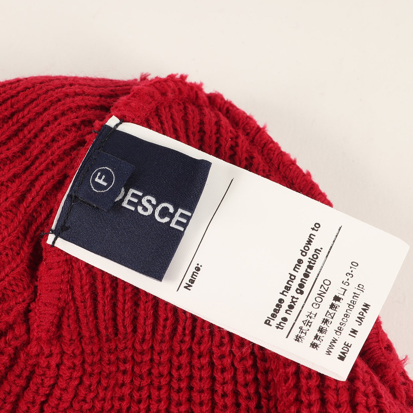 24AW ニット ビーニー(DAWN BEANIE)
