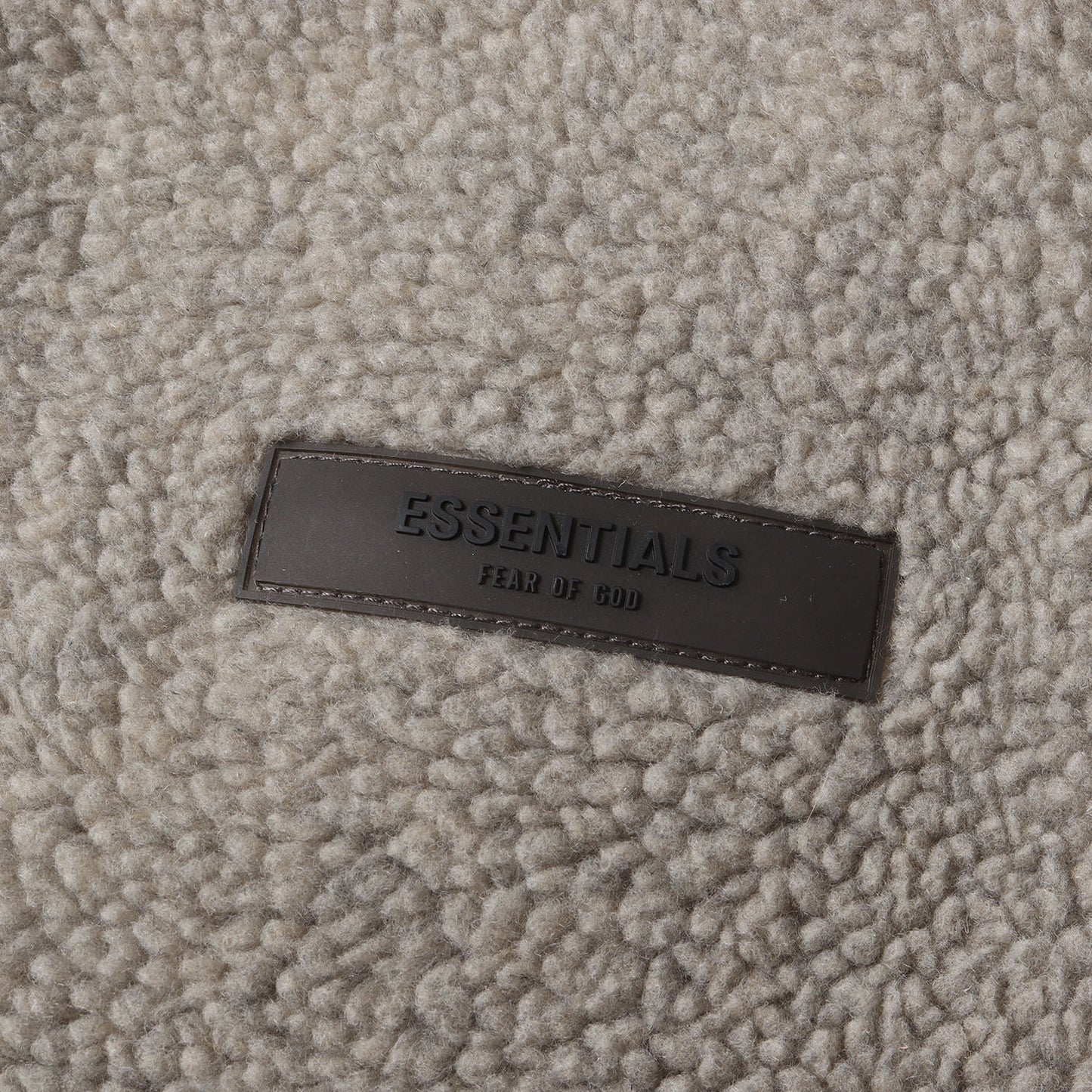 22SS FOG ESSENTIALS オーバーサイズ フリースボア ジップ ジャケット(Polar Fleece Full Zip Jacket)