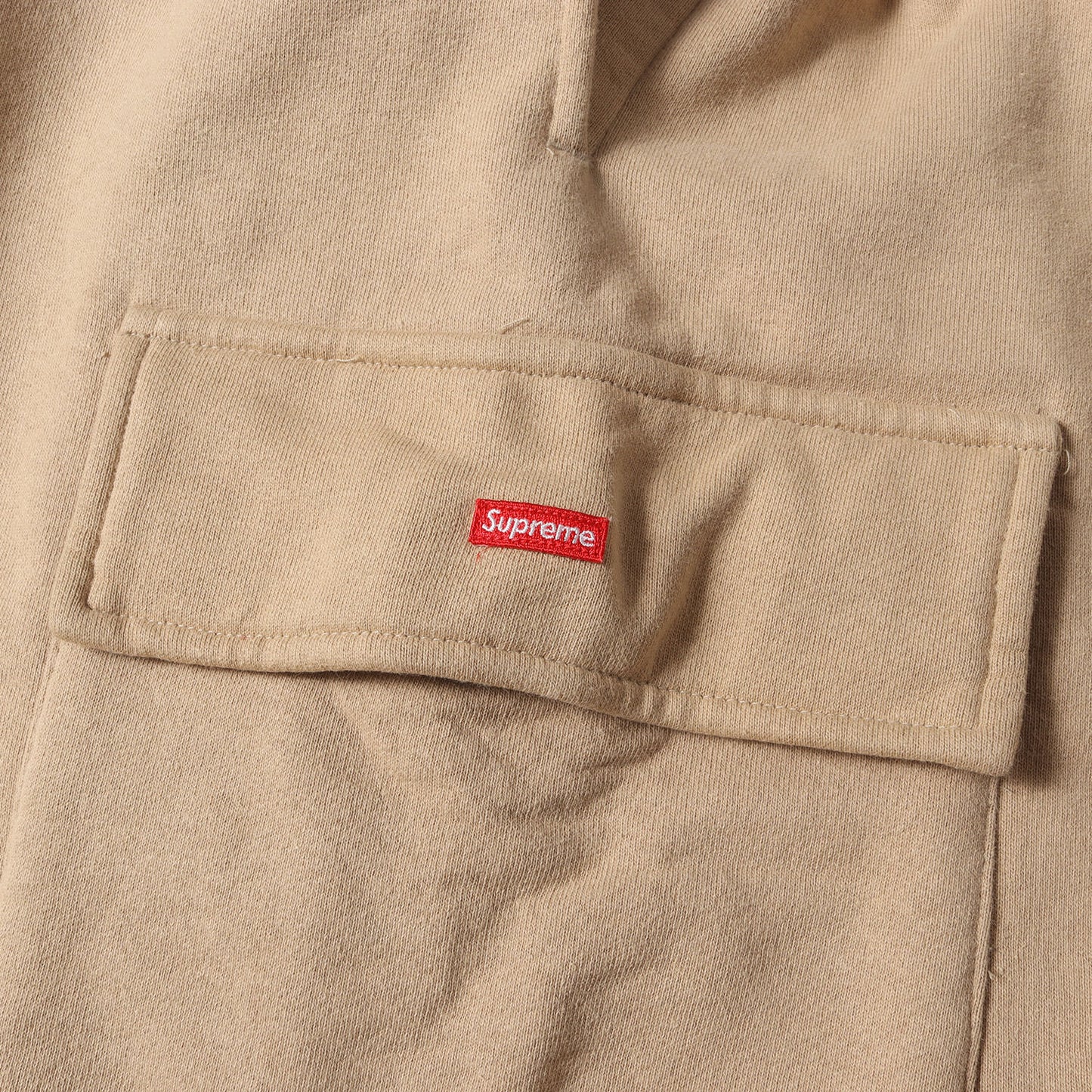 23SS スモールBOXロゴ バギー カーゴ スウェット ショーツ(Small Box Baggy Cargo Sweatshort)