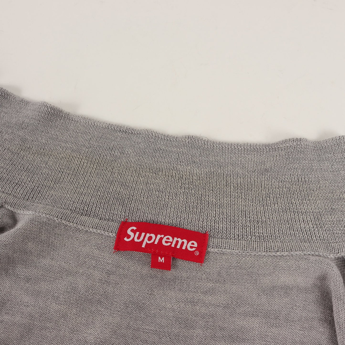 コーナー ストライプ ニット ポロシャツ / セーター(Corner Stripe Polo Sweater)