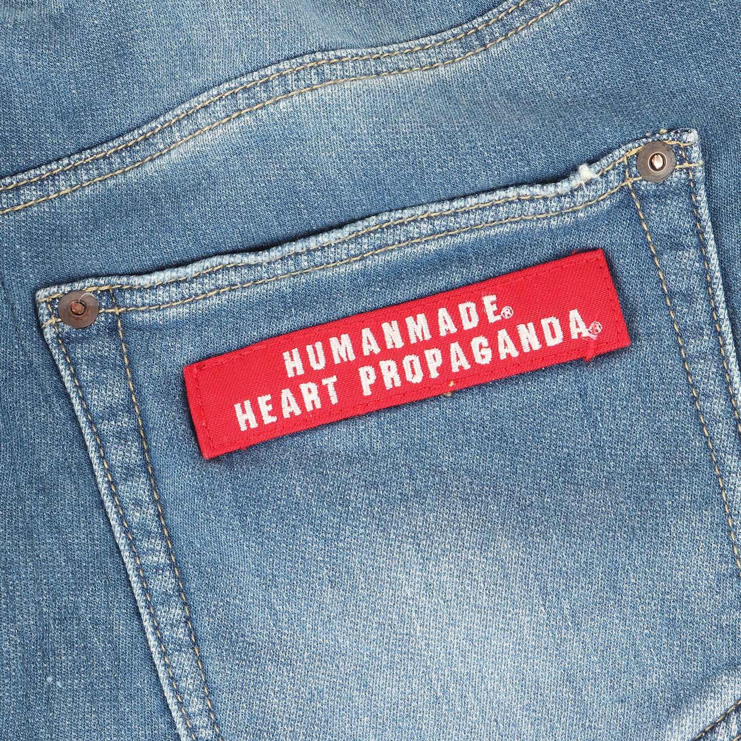 ダメージリペア加工 ペインター イージー デニム スウェットショーツ(RELAX DENIM SHORT)