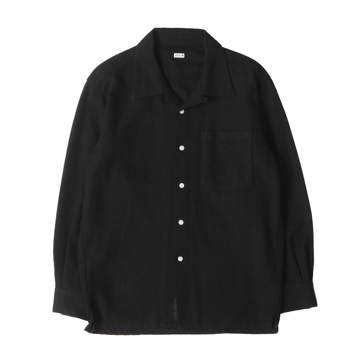 SEQUEL (シークエル) 21SS コットンピケ オープンカラー シャツ(SHIRT) - ブランド古着の通販・買取 | BEEGLE by  Boo-Bee