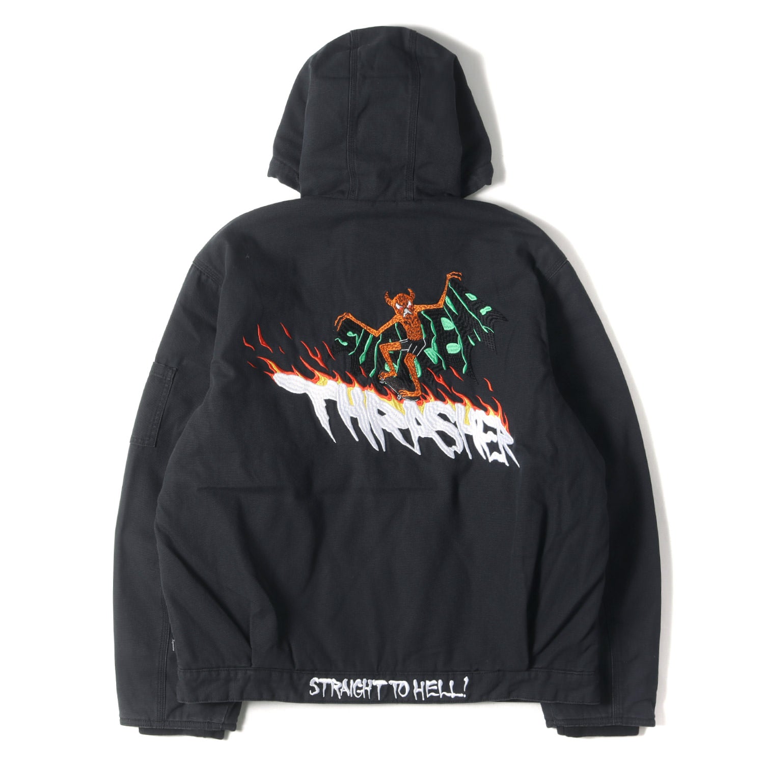 Supreme (シュプリーム) 24AW ×THRASHER ×NECK FACE グラフィック刺繍 