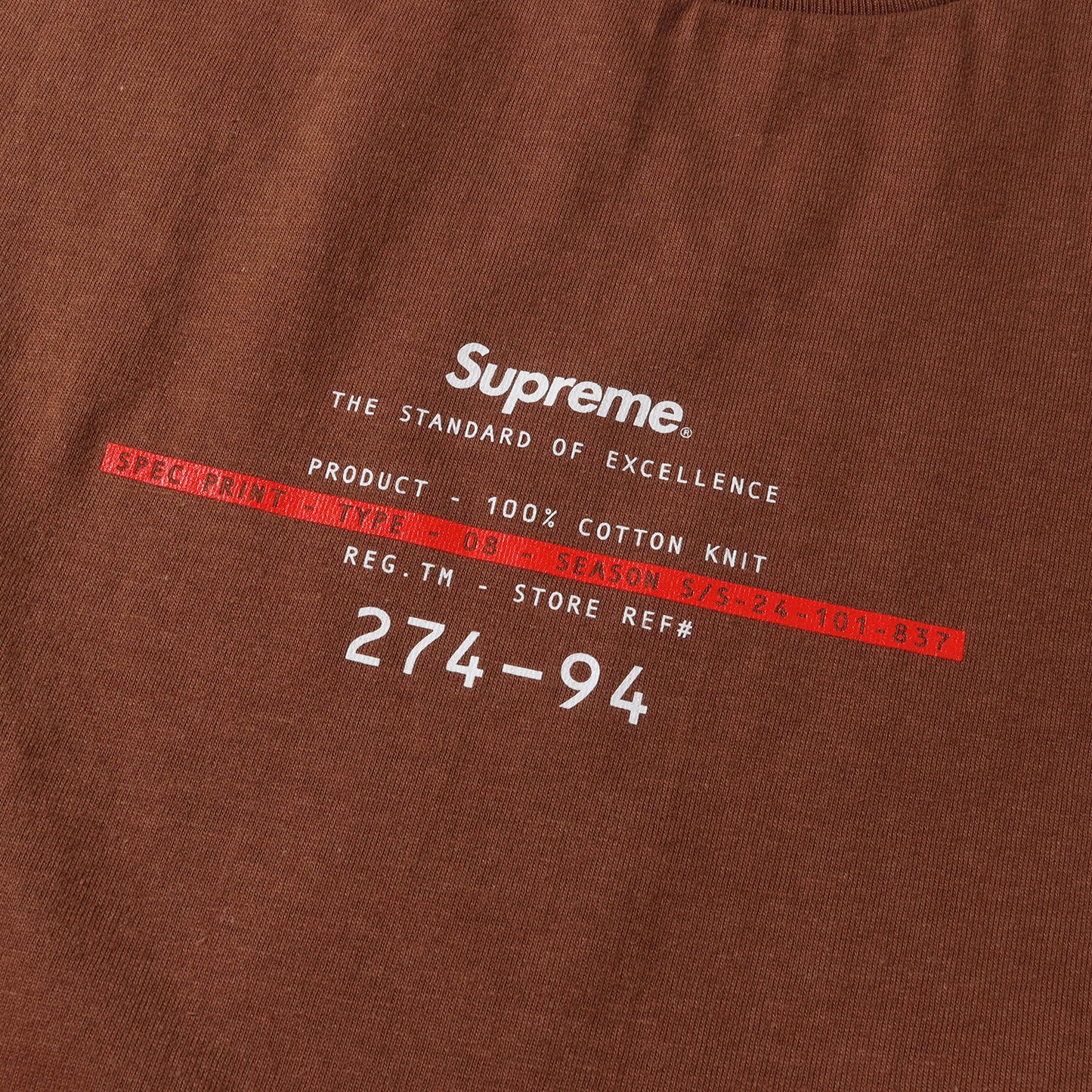 24SS スタンダード クルーネック Tシャツ (Sandard Tee)