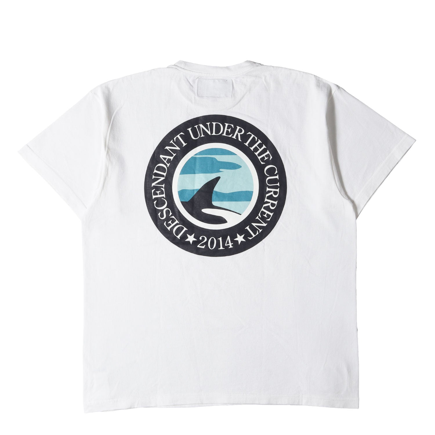 DESCENDANT (ディセンダント) 24SS オルカロゴ クルーネック Tシャツ 