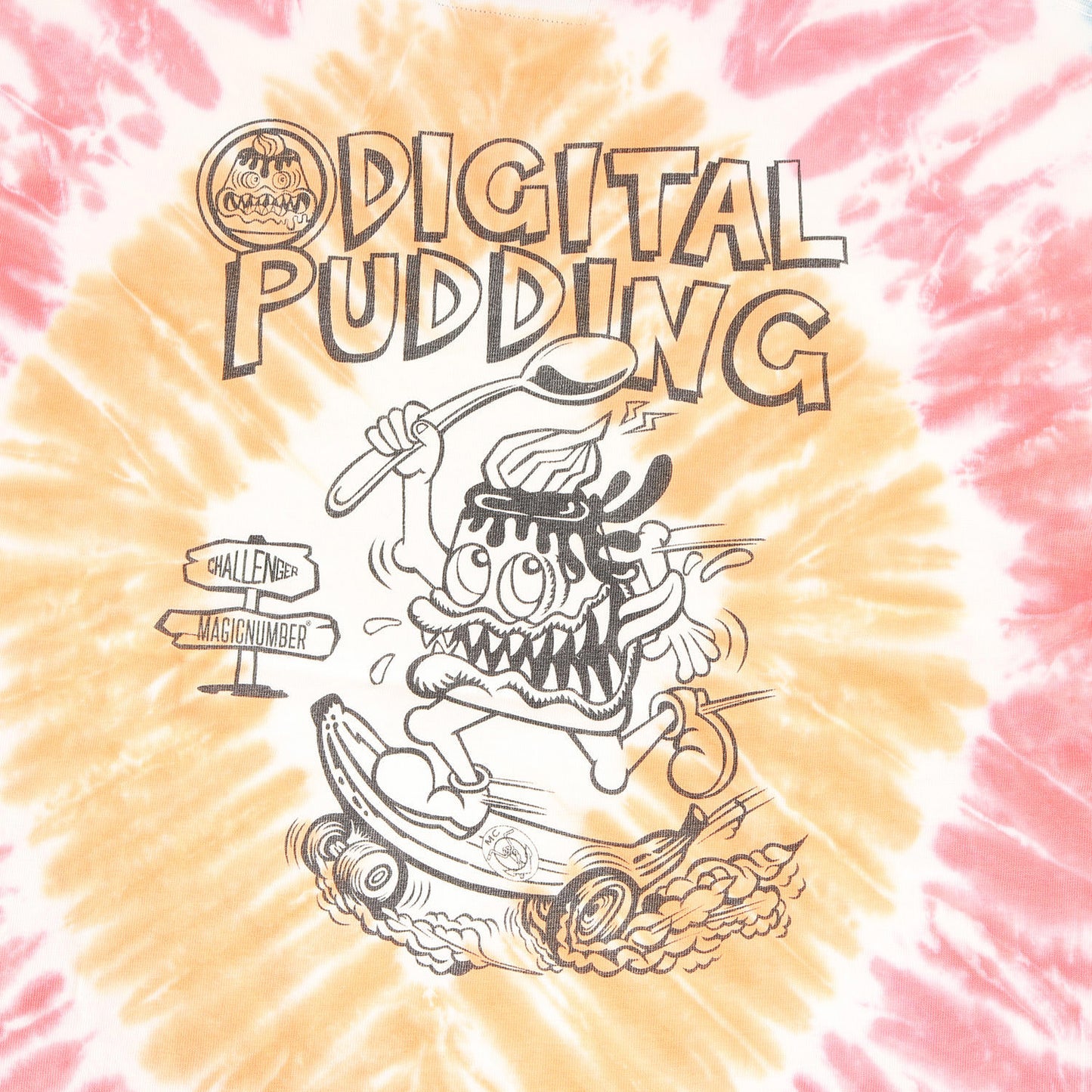 21SS ×MAGIC NUMBER タイダイ染め ヘビー Tシャツ(TIEDYE L/S TEE)