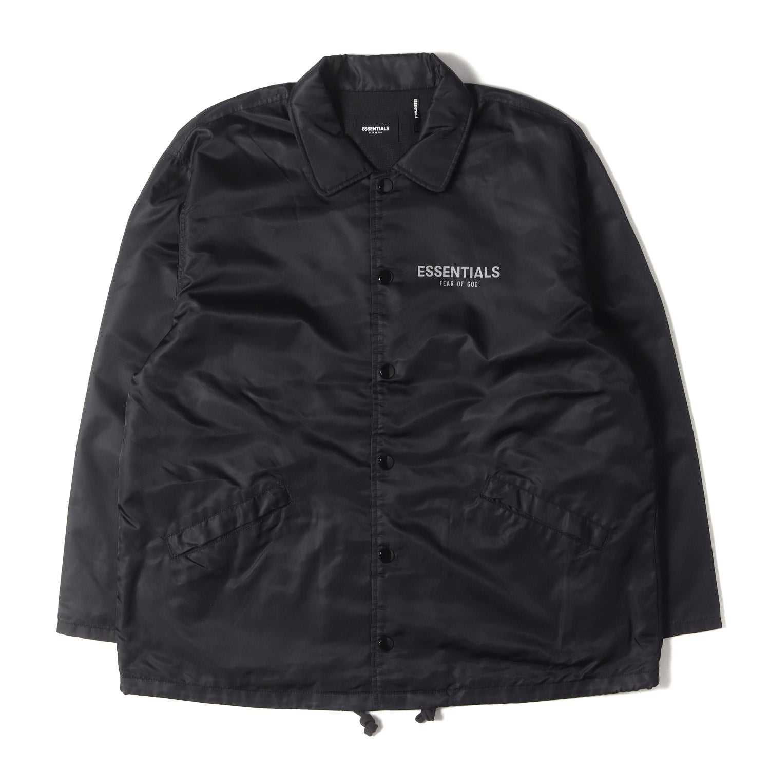 FEAR OF GOD (フィアオブゴッド) FOG ESSENTIALS オーバーサイズ コーチジャケット(Coaches Jacket) –  ブランド古着の通販・買取 | BEEGLE by Boo-Bee