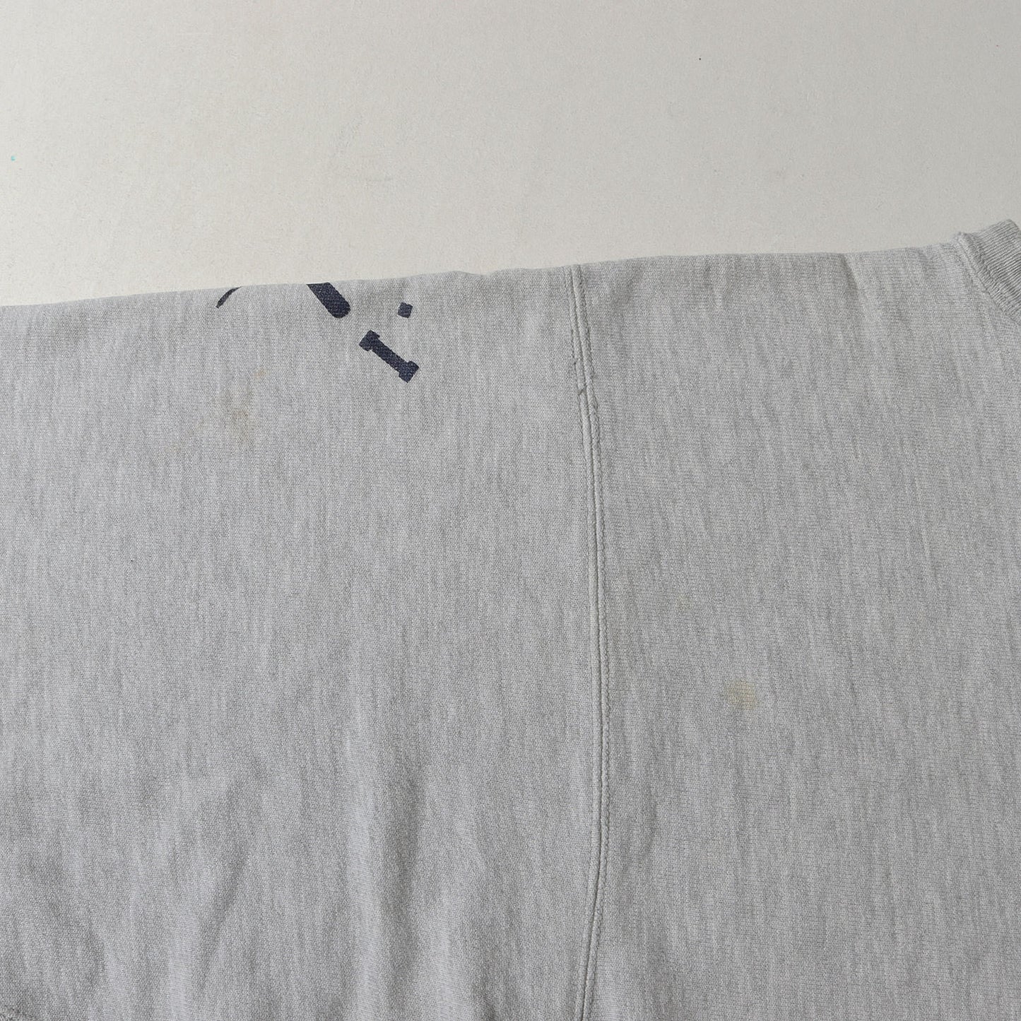 90s カレッジプリント リバースウィーブ スウェット