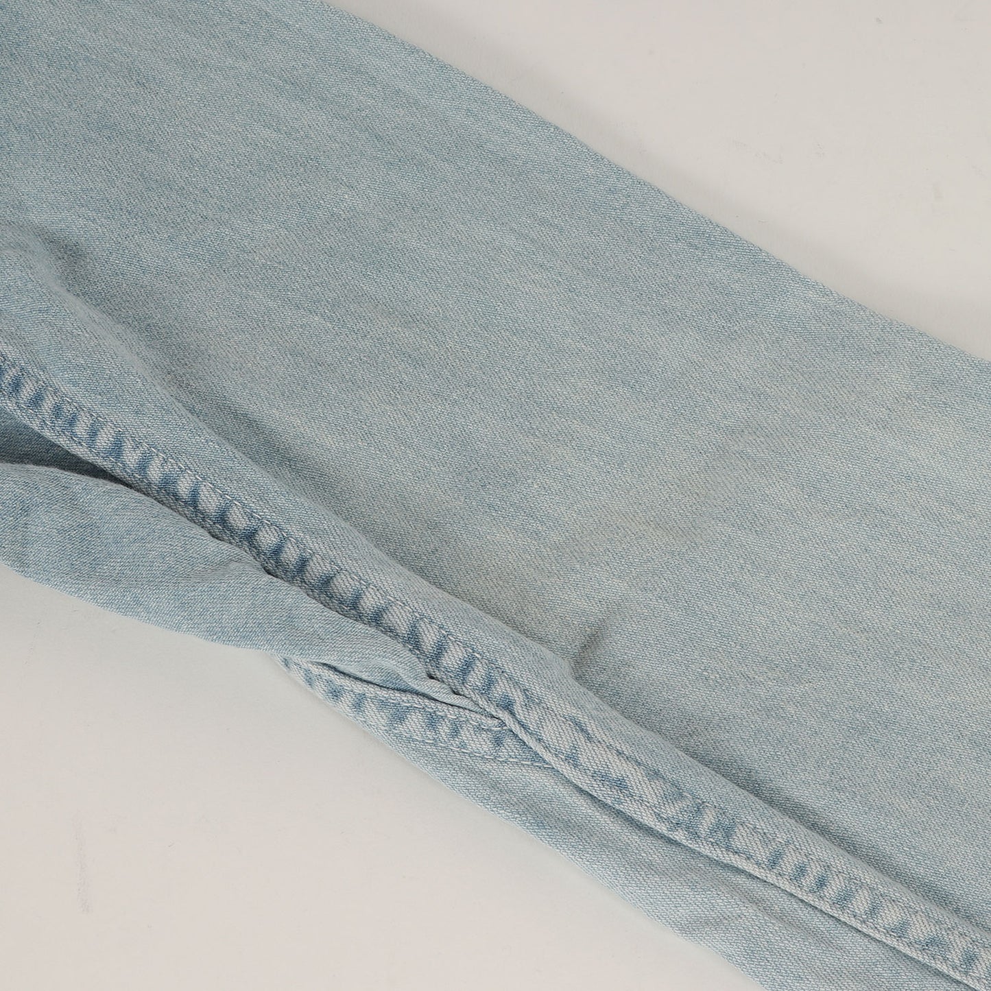 ヴィンテージ加工 デニム ラモシャツ(SS LHAMO SHIRT DAMAGED)