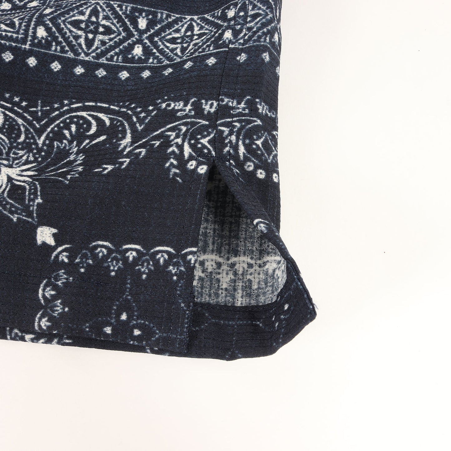 23SS バンダナ柄 アロハ ベント 半袖シャツ(S/S Aloha Vent Shirt)