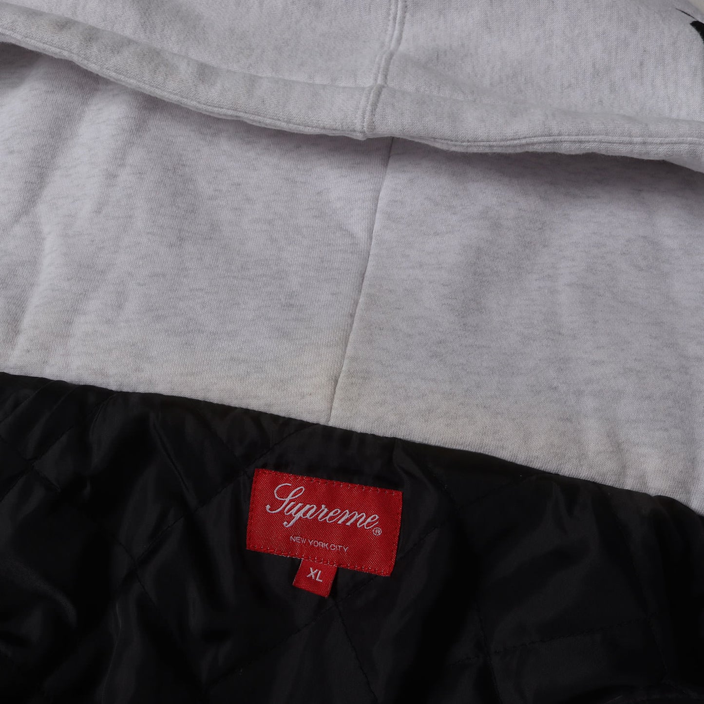 21AW フード付き 裏地キルティング チェック フランネルシャツ(Hooded Flannel Zip Up Shirt)