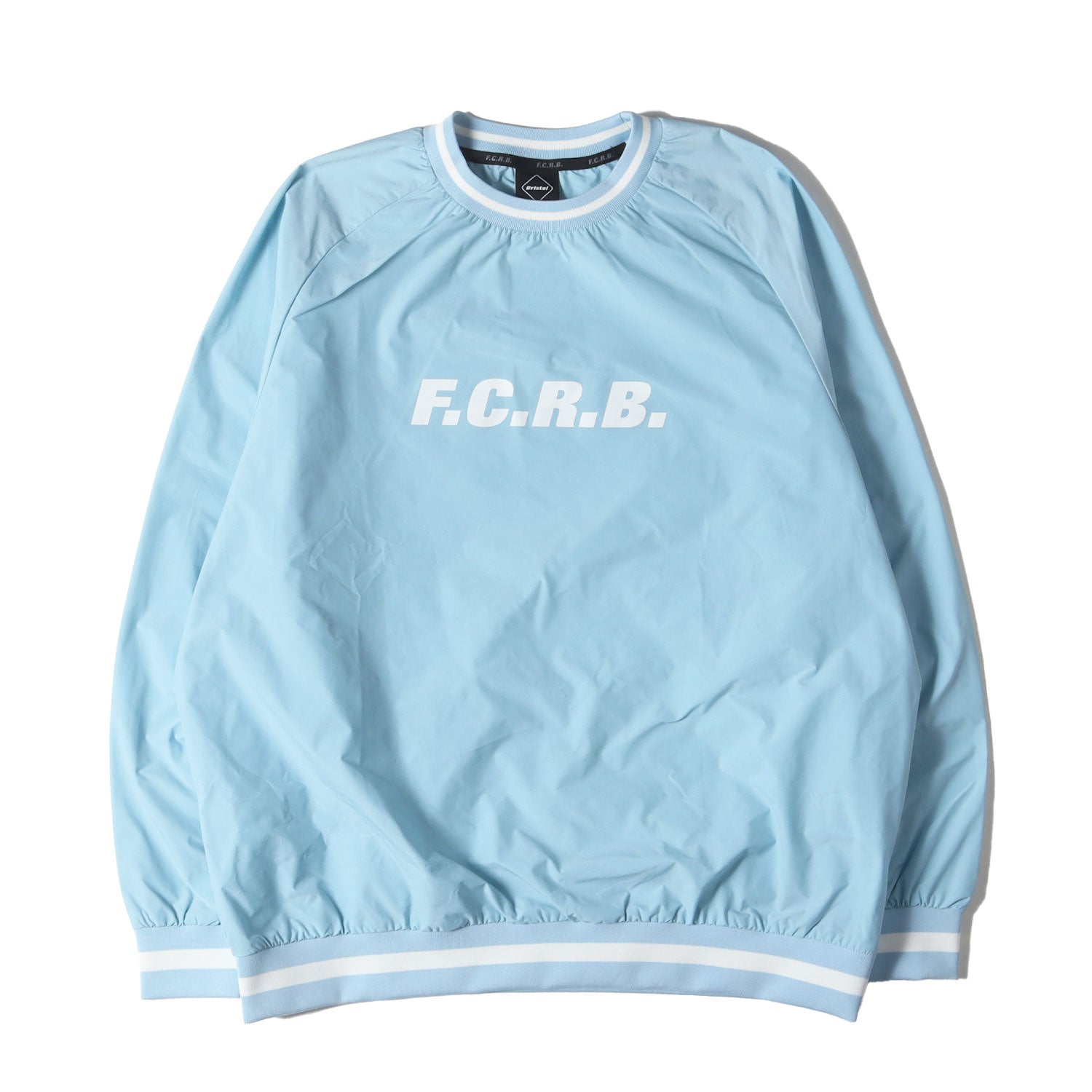 F.C.Real Bristol (エフシーレアルブリストル) 22AW ストレッチシェル プルオーバー ピステ(AUTHENTIC LOGO  RIBBED TRAINING PISTE) - ブランド古着の通販・買取 | BEEGLE by Boo-Bee