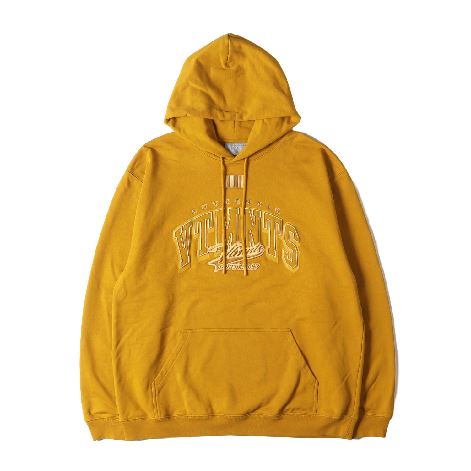 VETEMENTS (ヴェトモン) 22AW VTMNTS カレッジロゴ オーバーサイズ スウェット パーカー(COLLEGE HOODIE) -  ブランド古着の通販・買取 | BEEGLE by Boo-Bee