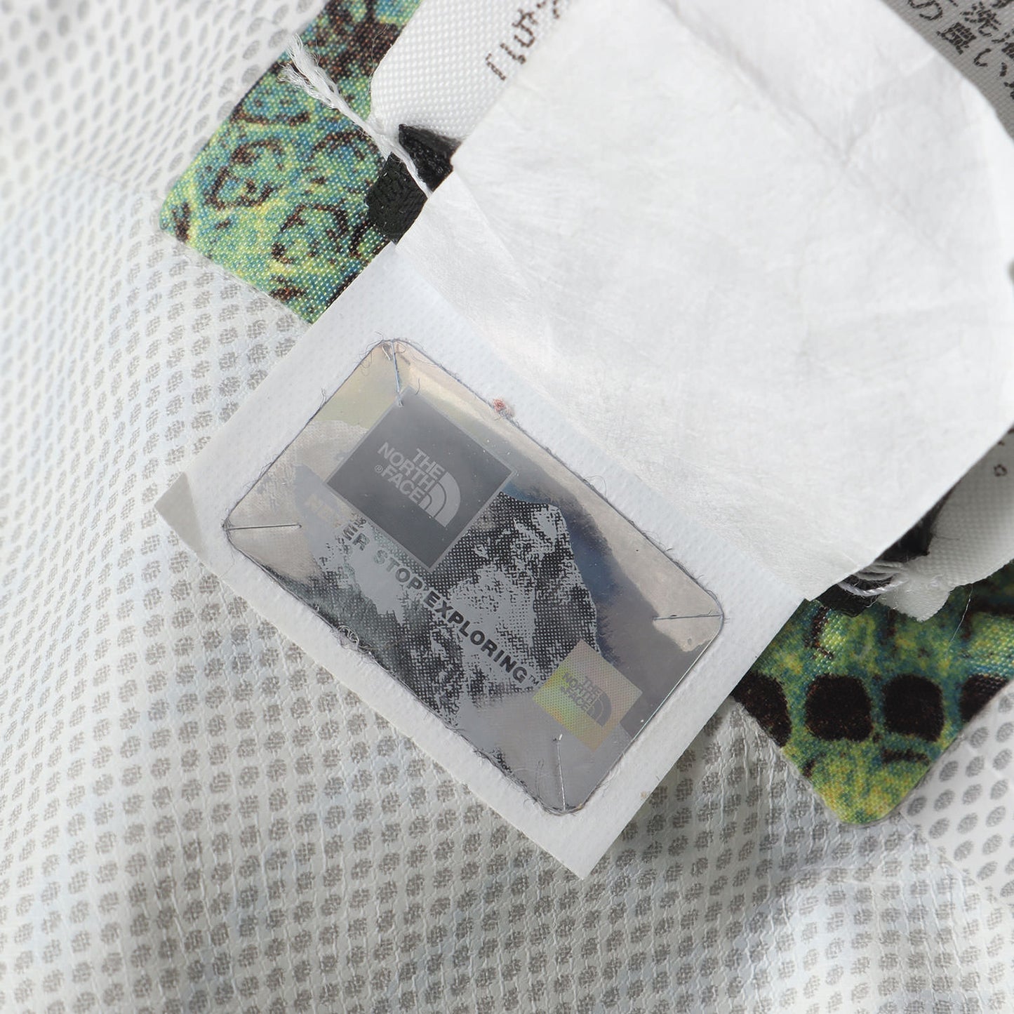 ×THE NORTH FACE スネーク柄 コーチジャケット(Snakeskin Taped Seam Coaches Jacket)