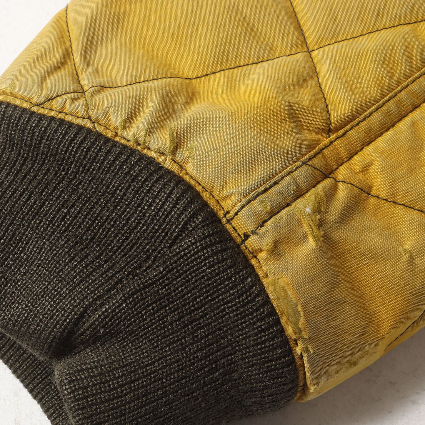 90s スカイライナータイプ 裏地チェック コットン キルティング ジャケット