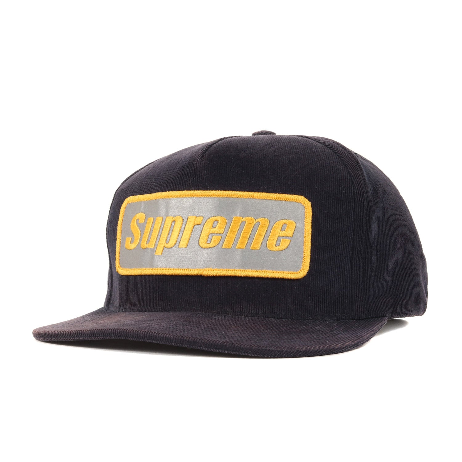 Supreme (シュプリーム) リフレクターパッチ コーデュロイ 5パネル 