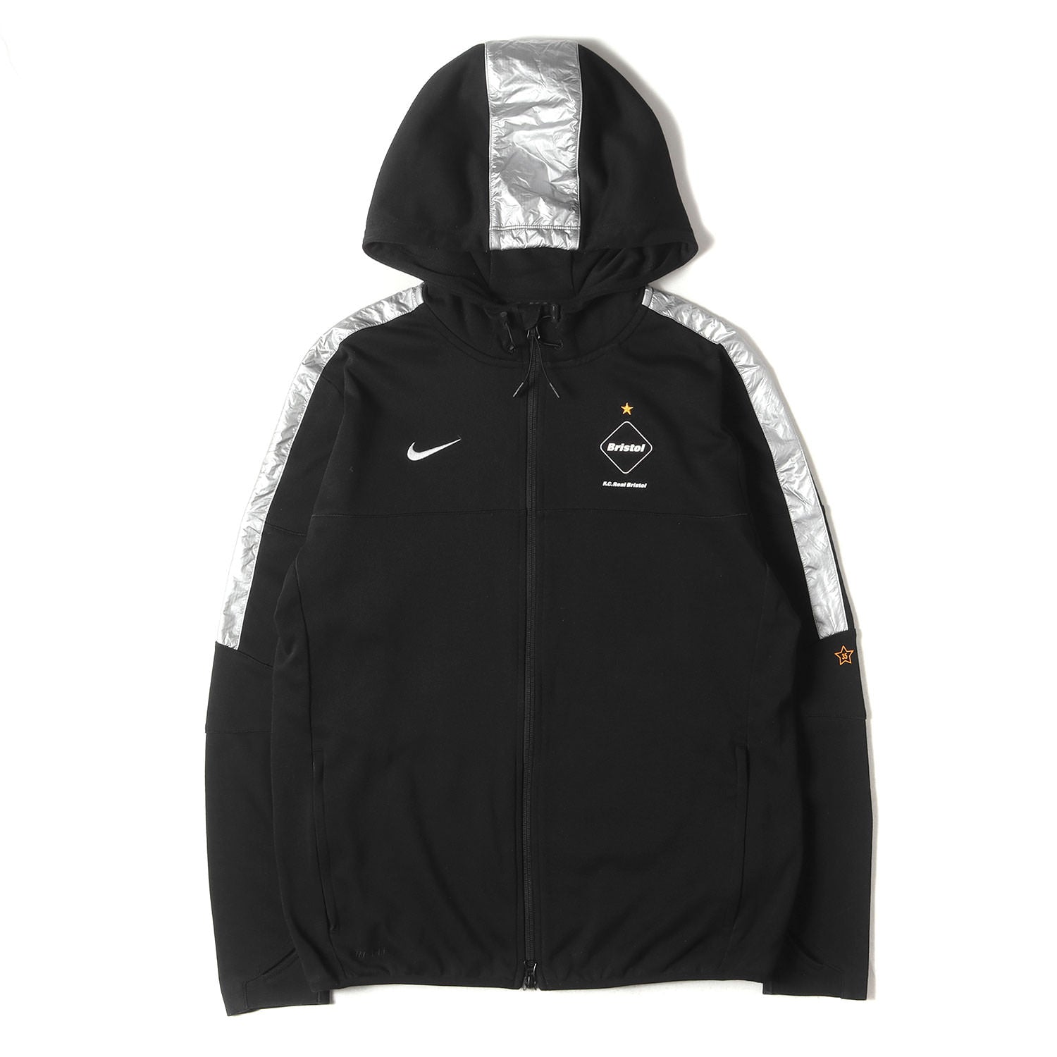 ×NIKE スウッシュロゴ ジップ ジャージ パーカー(DRI-FIT KNIT FLEECE HOODY)