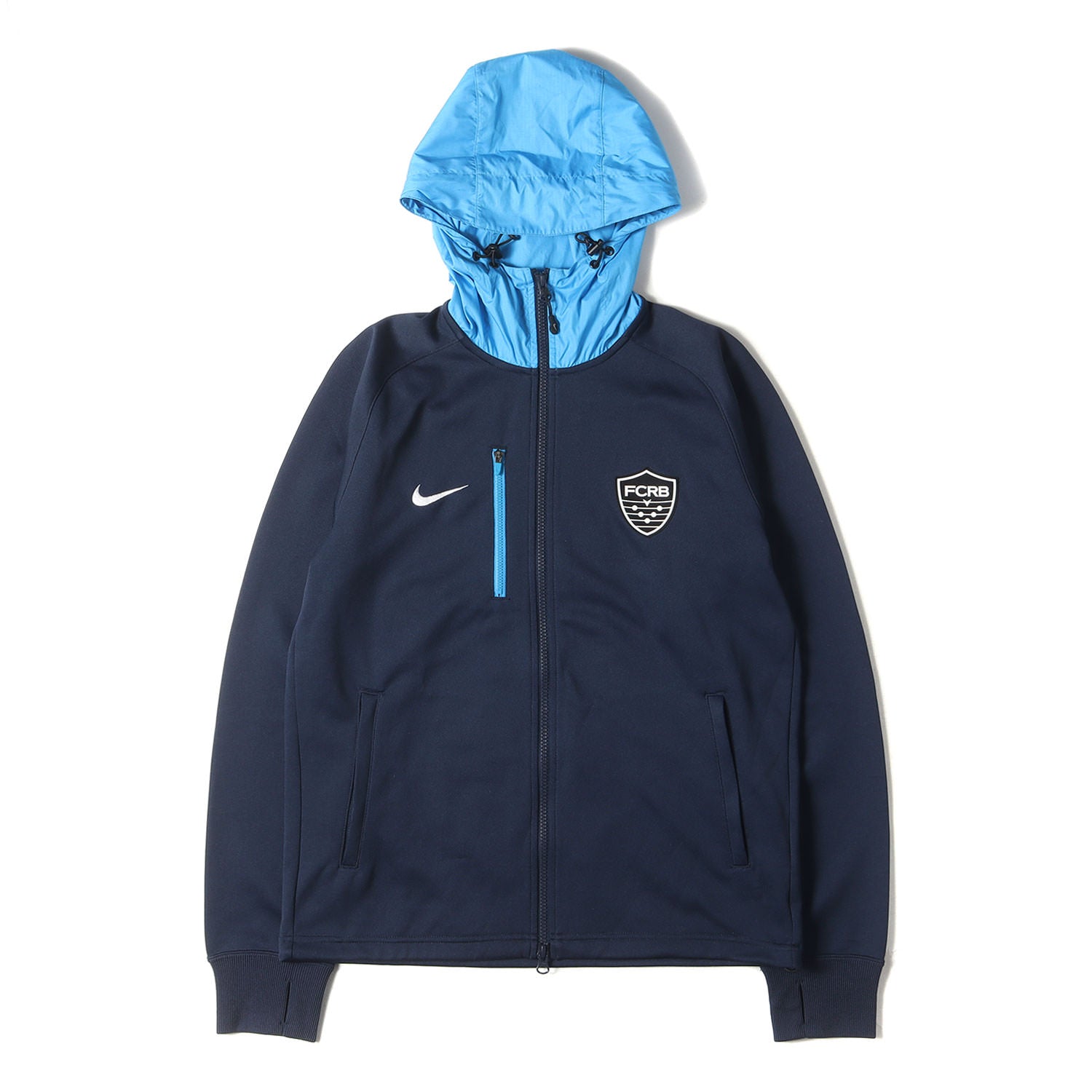 F.C.Real Bristol (エフシーレアルブリストル) ×NIKE フード切替し ジャージ ジップ パーカー - ブランド古着の通販・買取 |  BEEGLE by Boo-Bee