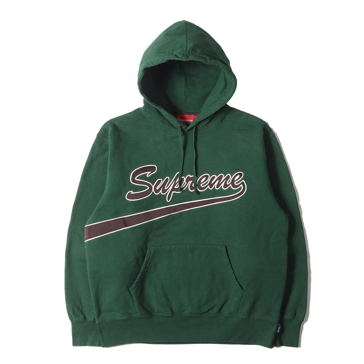 Supreme (シュプリーム) 21AW スクリプトロゴ アップリケ スウェット パーカー(Tail Hooded Sweatshirt) -  ブランド古着の通販・買取 | BEEGLE by Boo-Bee