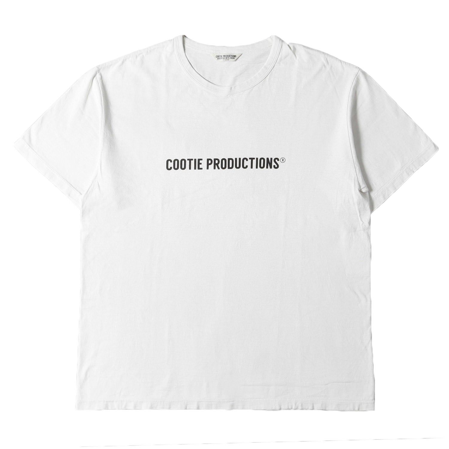 COOTIE (クーティー) ブランドロゴ クルーネック Tシャツ - ブランド 