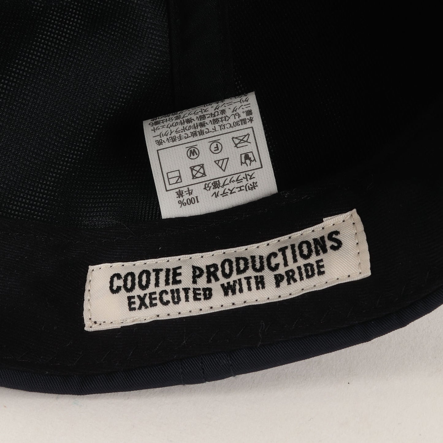 22AW ブランドロゴ刺繍 6パネルキャップ(Polyester 6 Panel Cap)