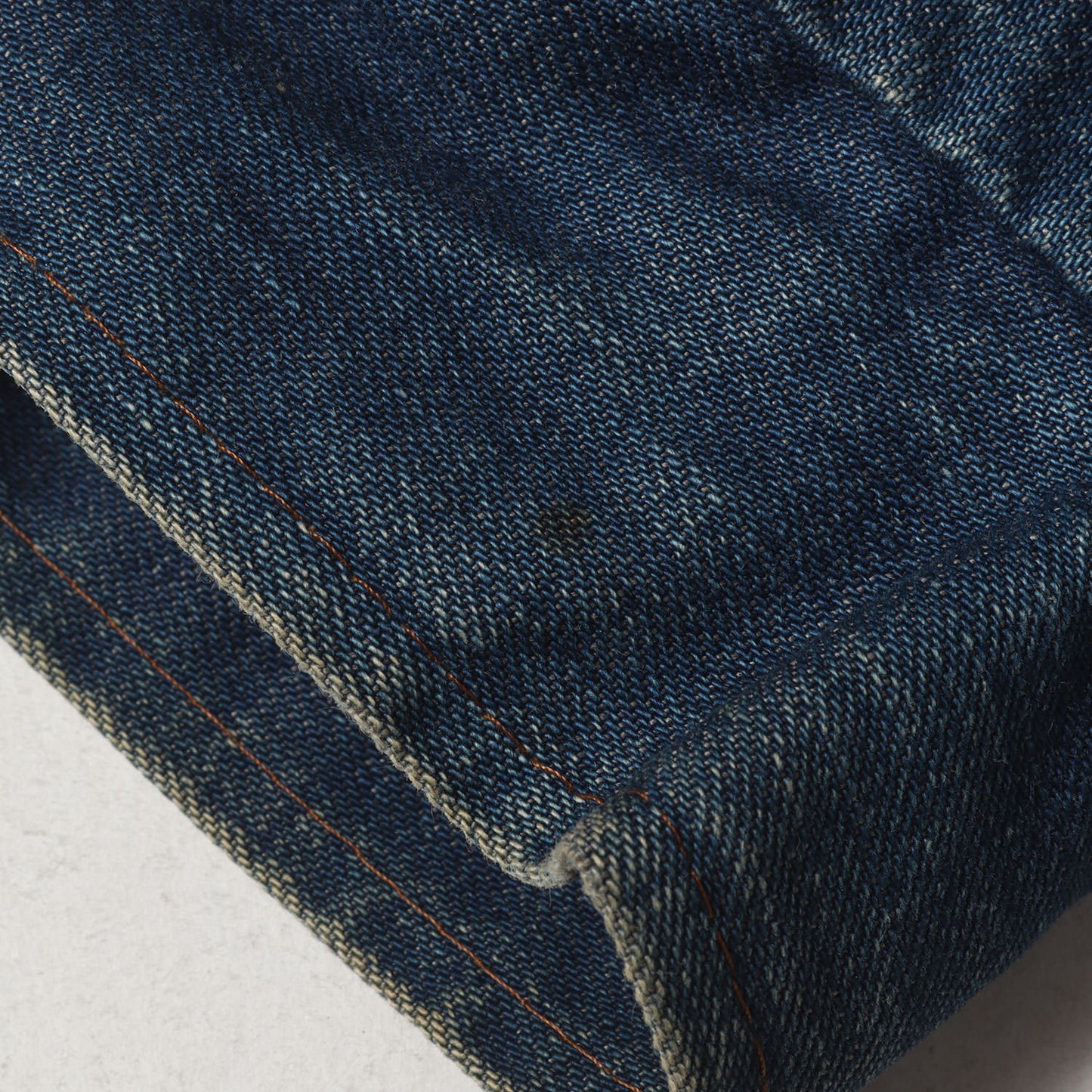 80s 228MLJ 裏地チェック デニムジャケット(USA製)