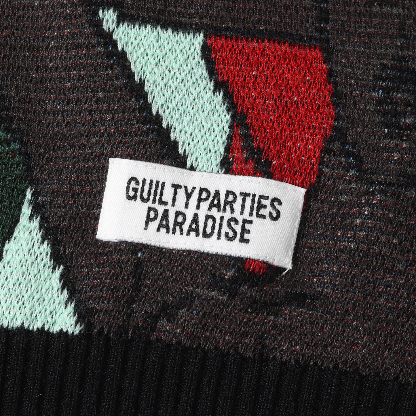 22SS 天国東京 百女柄図 ジャガード ニット セーター(KNIT JAQUARD SWEATER)