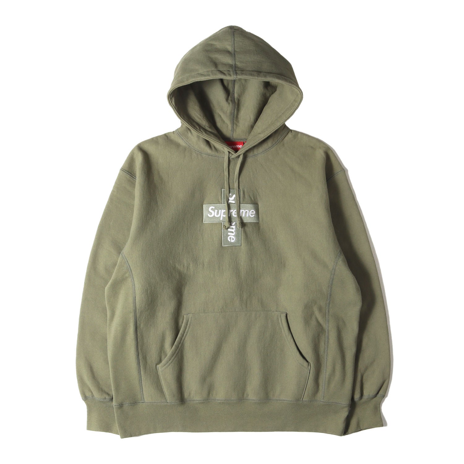 Supreme (シュプリーム) 20AW クロスBOXロゴ スウェット パーカー(Cross Box Logo Hooded Sweatshirt)  - ブランド古着の通販・買取 | BEEGLE by Boo-Bee