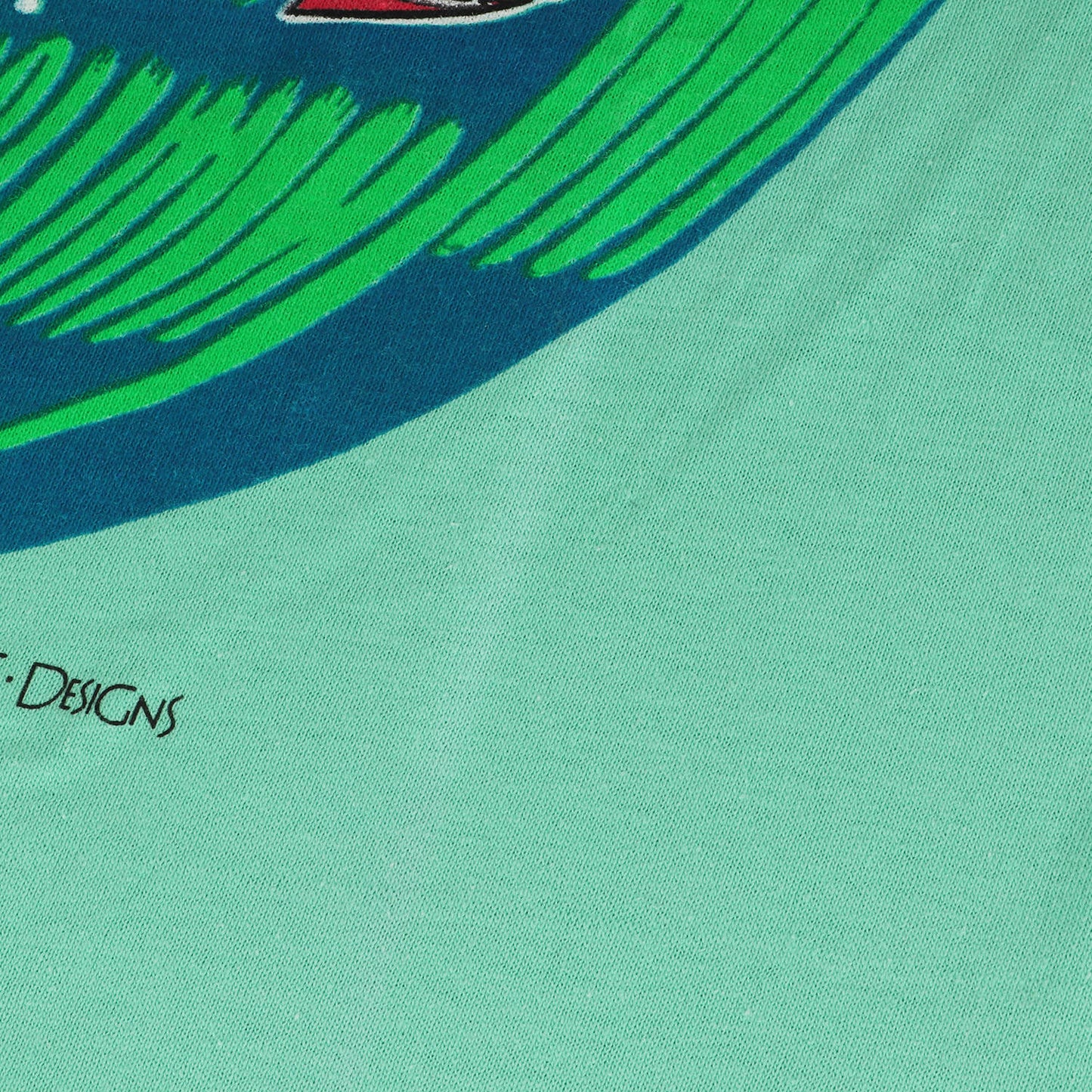 80s MONSTER ISLAND 両面プリント Tシャツ(デッドストック / USA製)