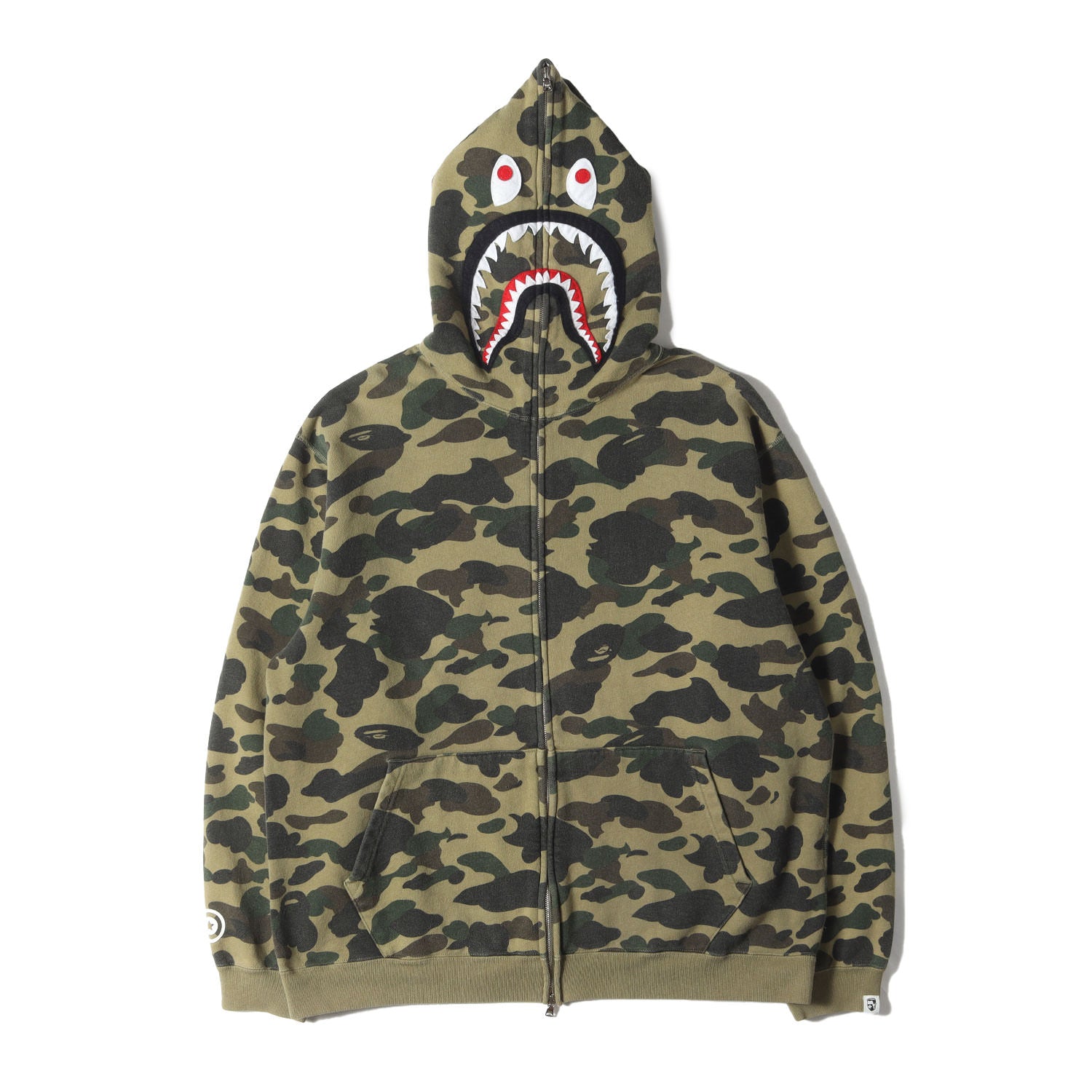 A BATHING APE (ア ベイシング エイプ) 00s 1stカモ 猿迷彩 シャーク スウェット パーカー - ブランド古着の通販・買取 |  BEEGLE by Boo-Bee