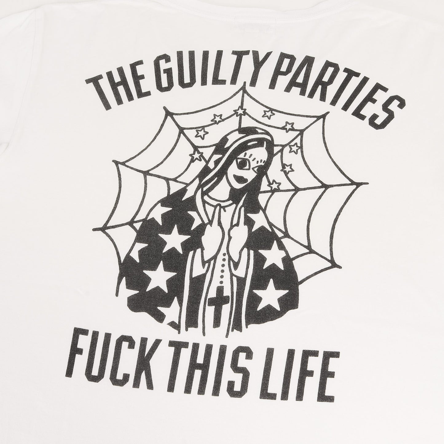 FUCK マリア クルーネック Tシャツ