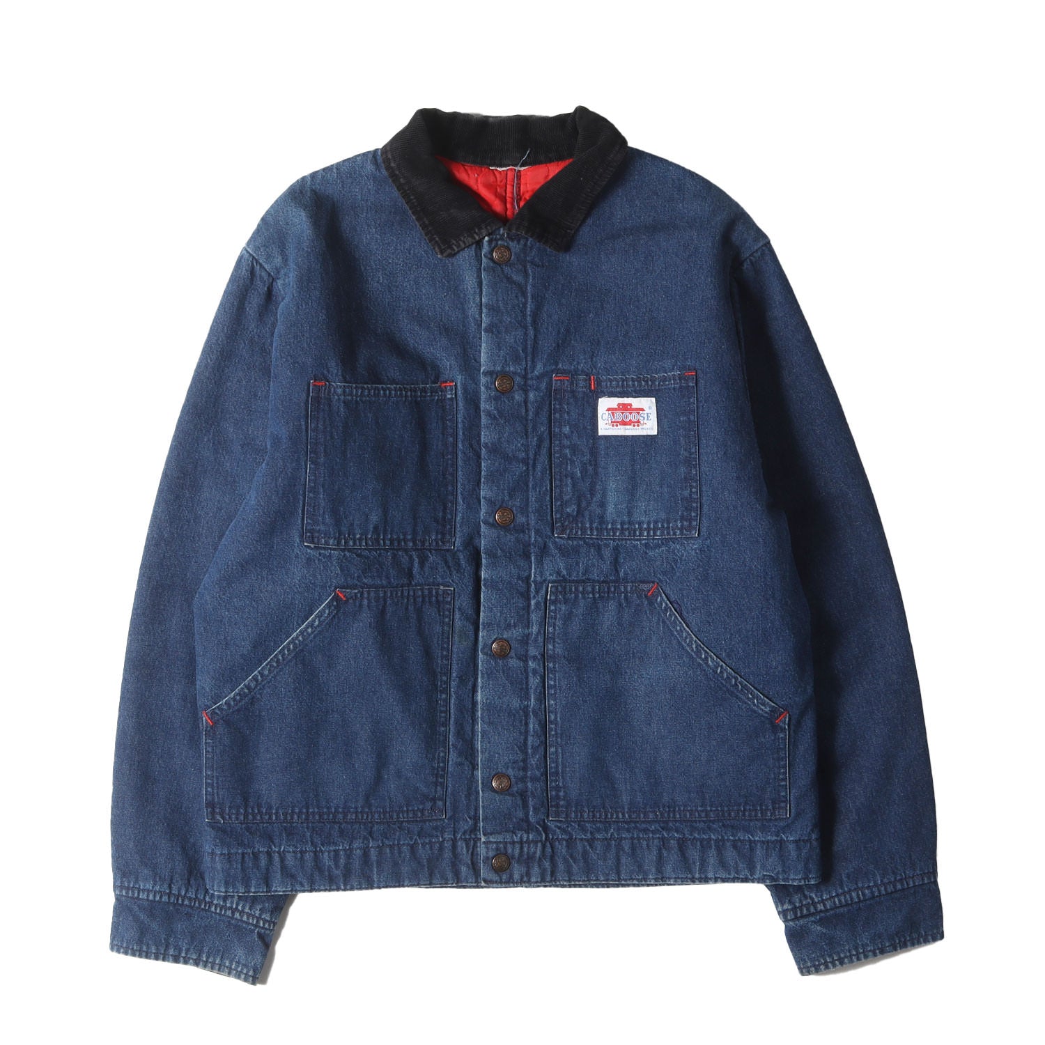 U.S.VINTAGE (U.S. ヴィンテージ) 80s CABOOSE 裏キルティング デニム 