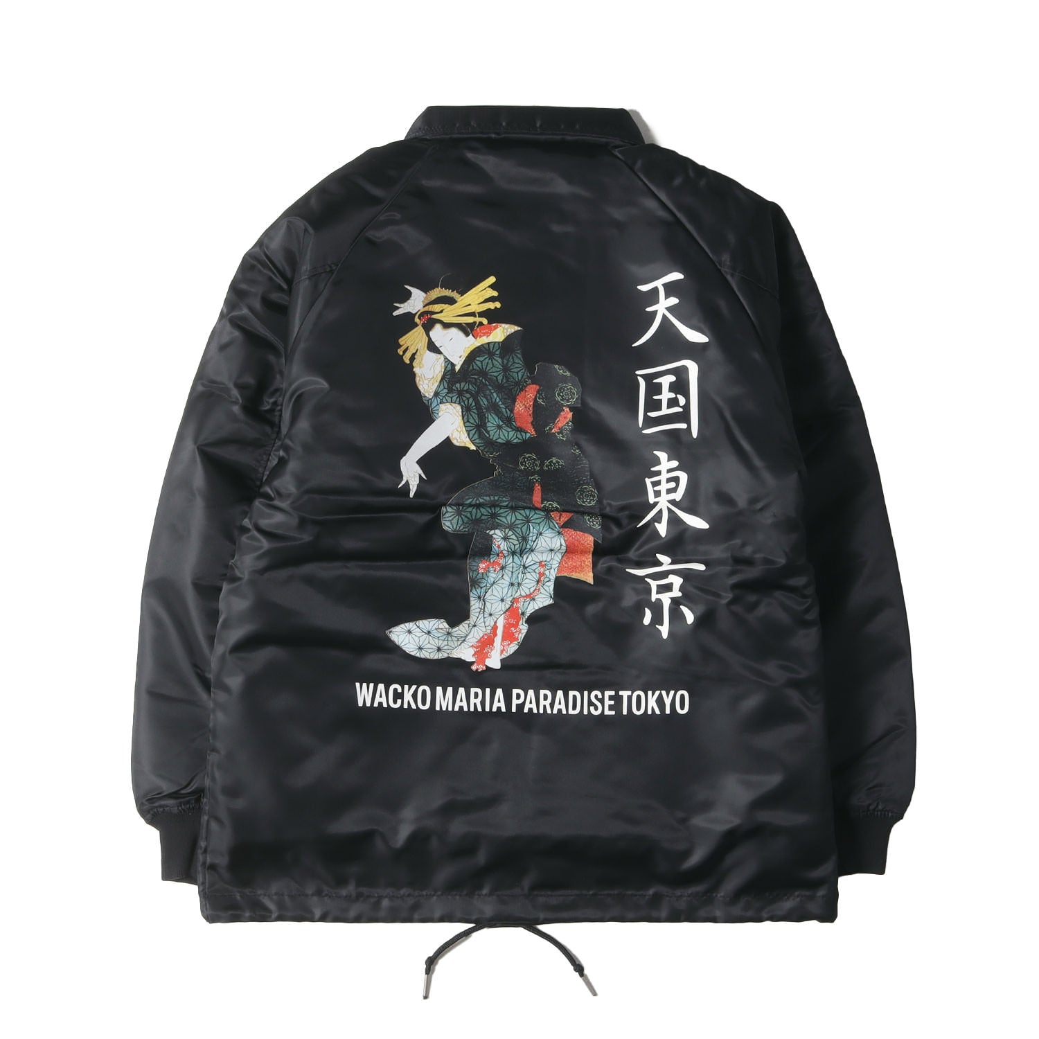 WACKO MARIA (ワコマリア) 東京天国 浮世絵 裏ボア コーチジャケット(BOA COACH JACKET) - ブランド古着の通販・買取  | BEEGLE by Boo-Bee