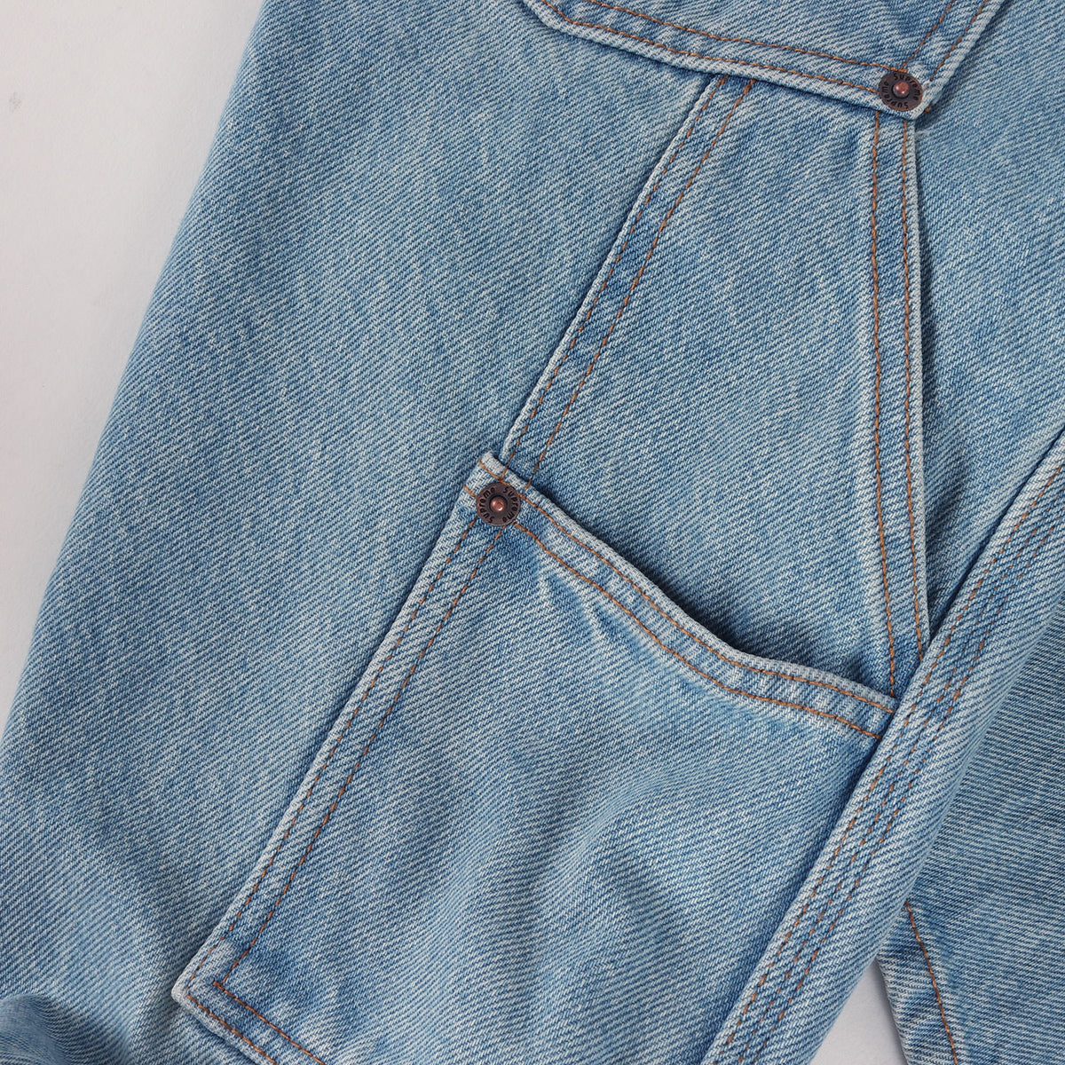 20AW ヴィンテージ加工 ダブルニー ペインター デニムパンツ(Double Knee Denim Painter Pant)
