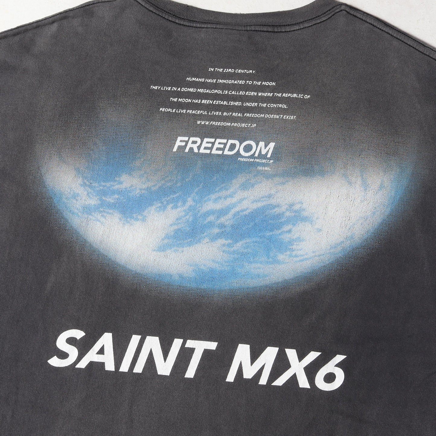 24SS ×FREEDOM ヴィンテージ加工 タケル Tシャツ(FD_SS TEE/FREEDOM)