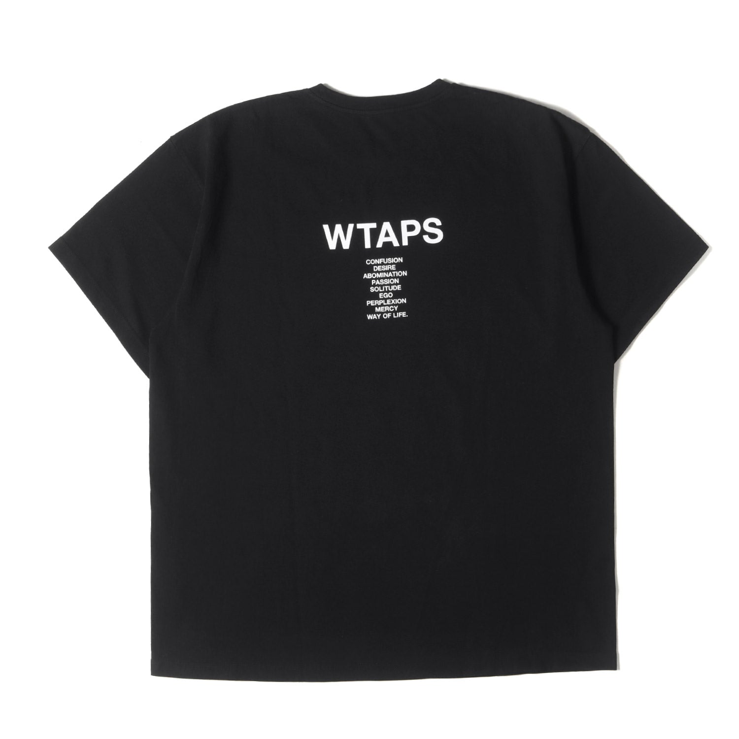 WTAPS (ダブルタップス) 24SS ブランドロゴ クルーネック Tシャツ 