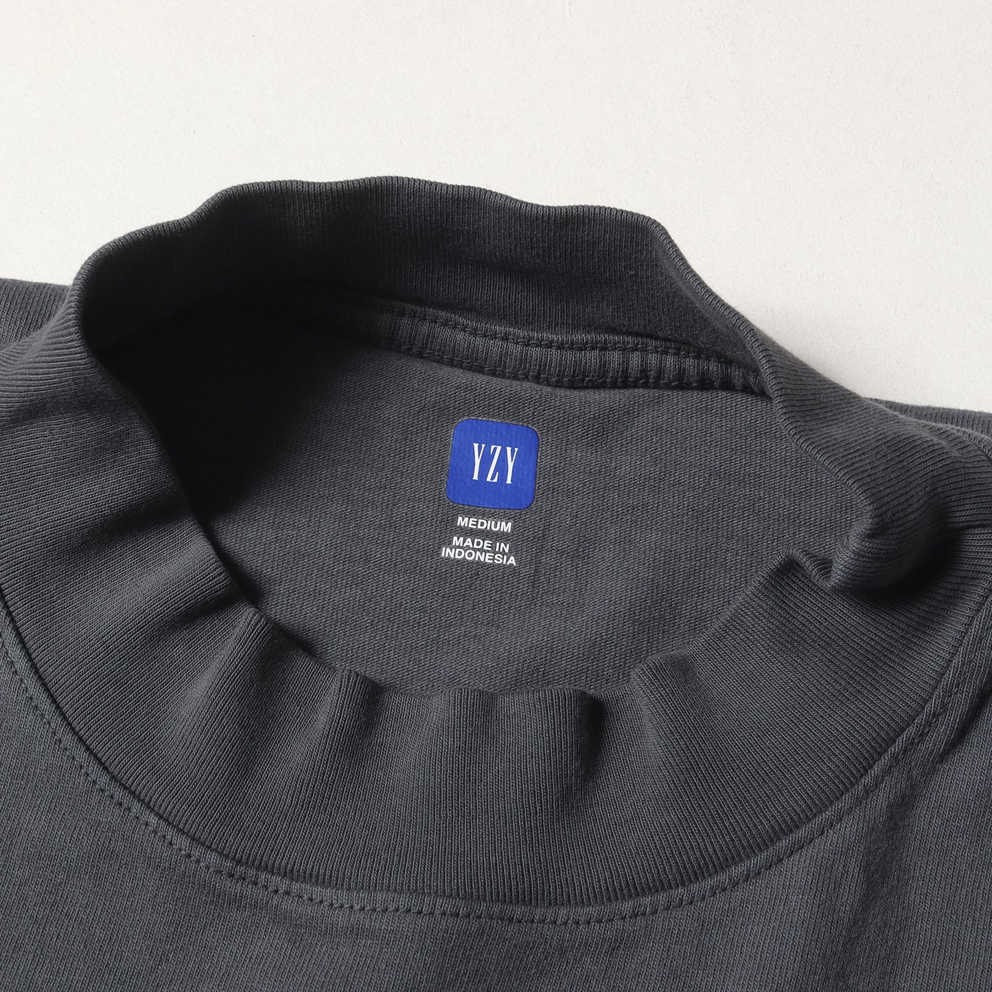 22SS ×GAP オーバーサイズ モックネック ロングスリーブ Tシャツ