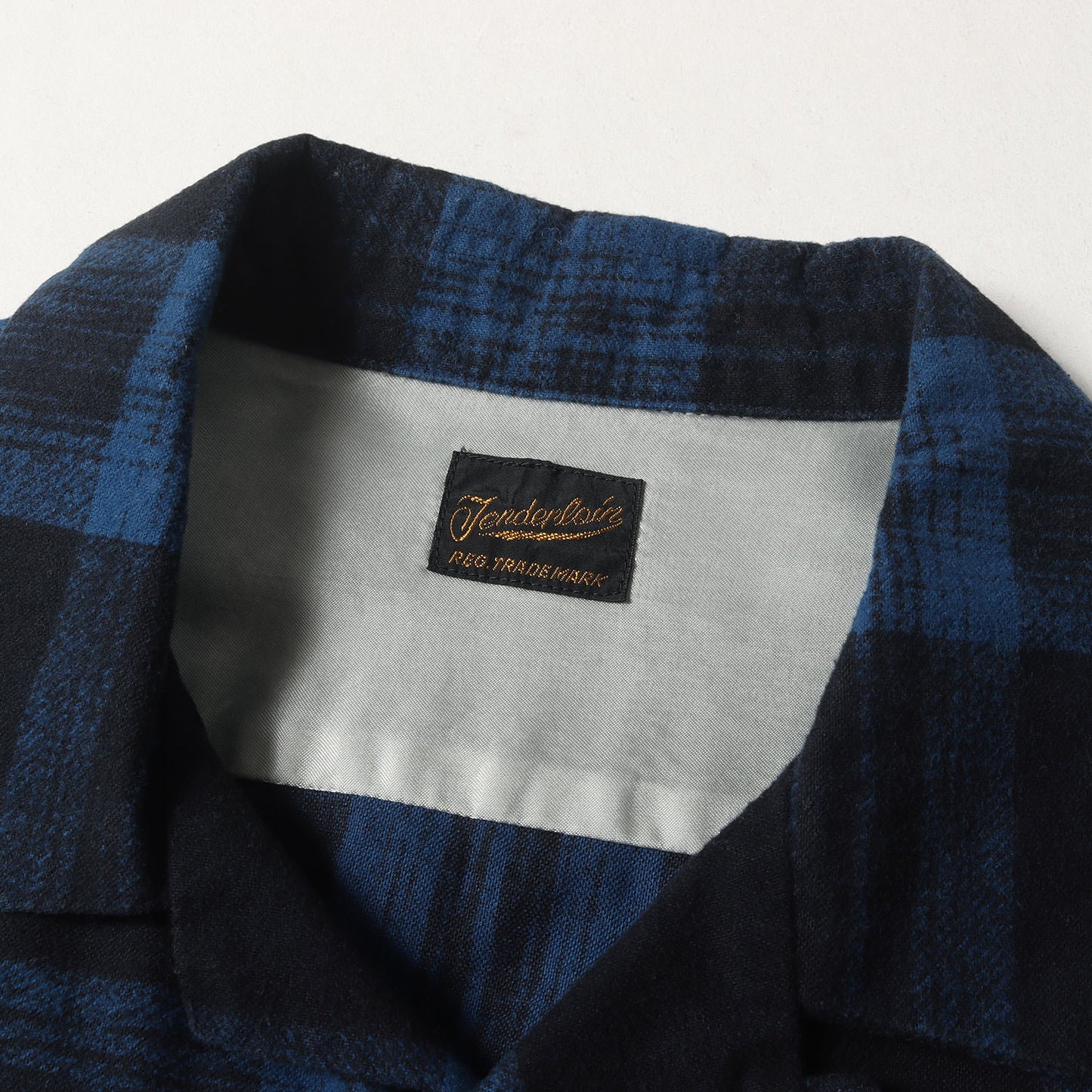 プリントチェック オープンカラー フランネル シャツ(T-PRINT FLANNEL CHECK SHT)