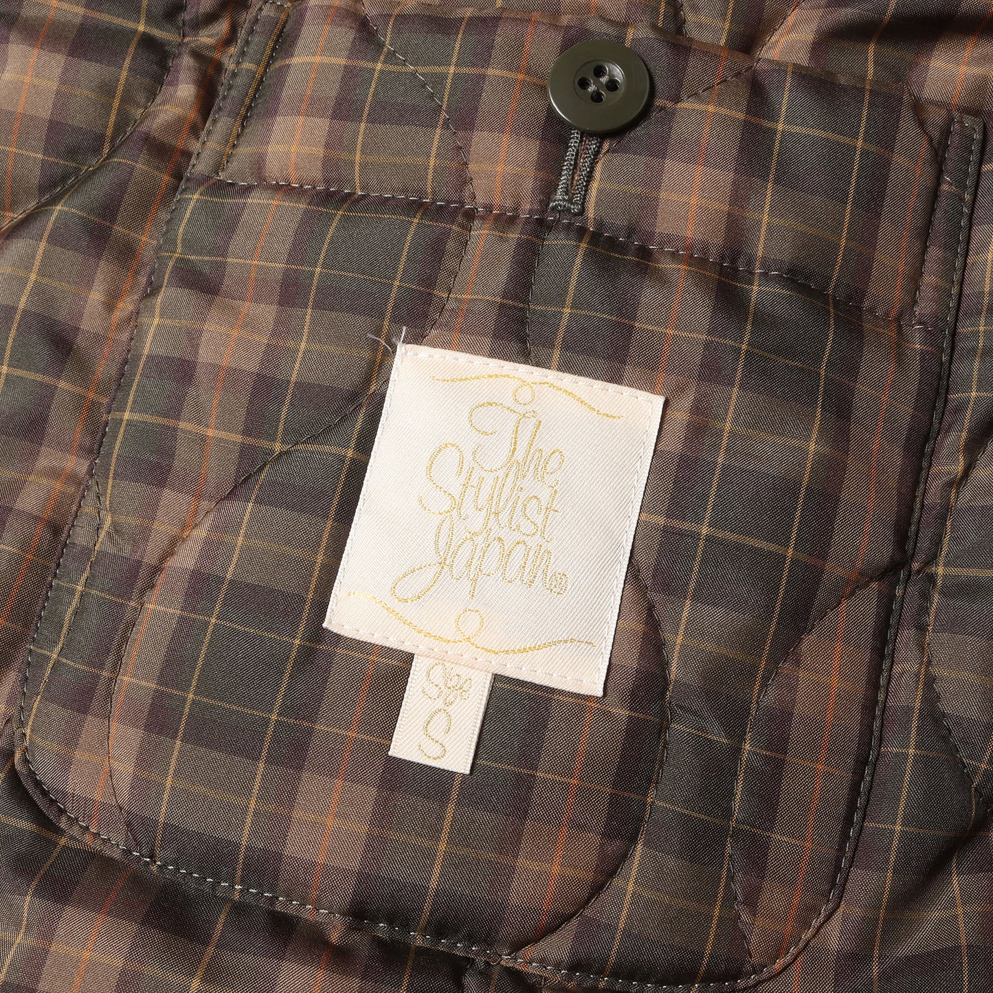 キルティングライナー付き フィッシュテール モッズコート