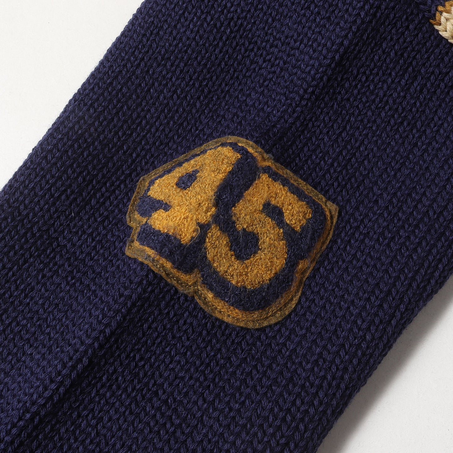 ×BOWWOW ウールニット レタード カーディガン(LETTERED CARDIGAN)