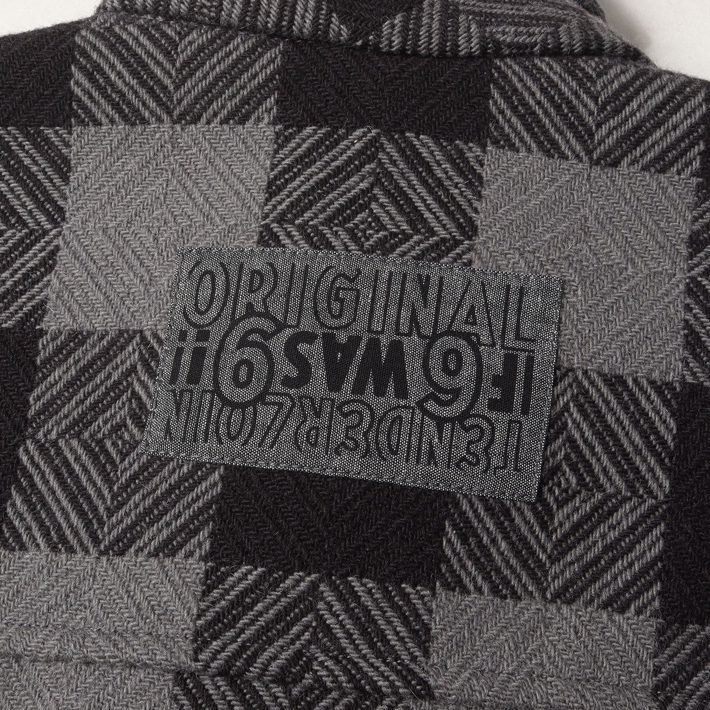 22AW バッファローチェック メルトン CPO ジャケット(MELTON CPO JKT)