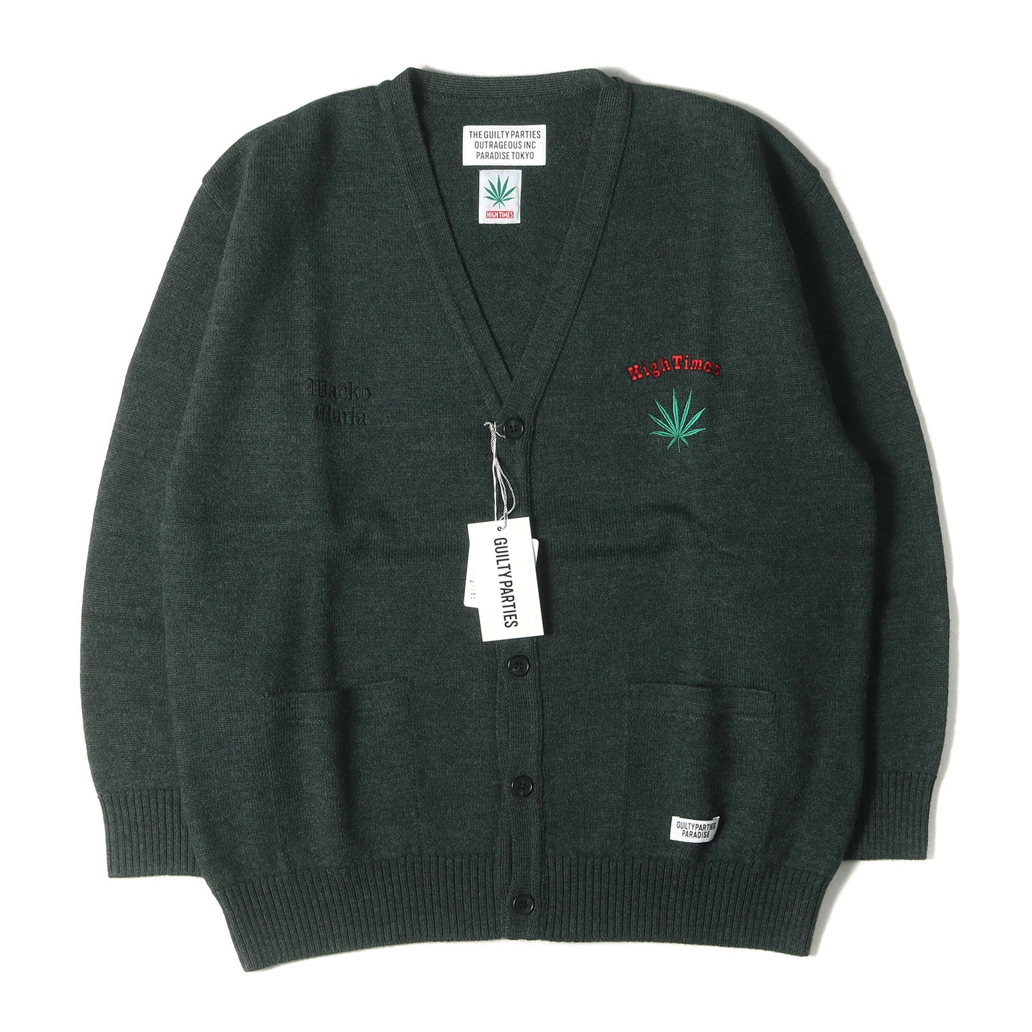 WACKO MARIA HIGH TIMES CLASSIC CARDIGAN