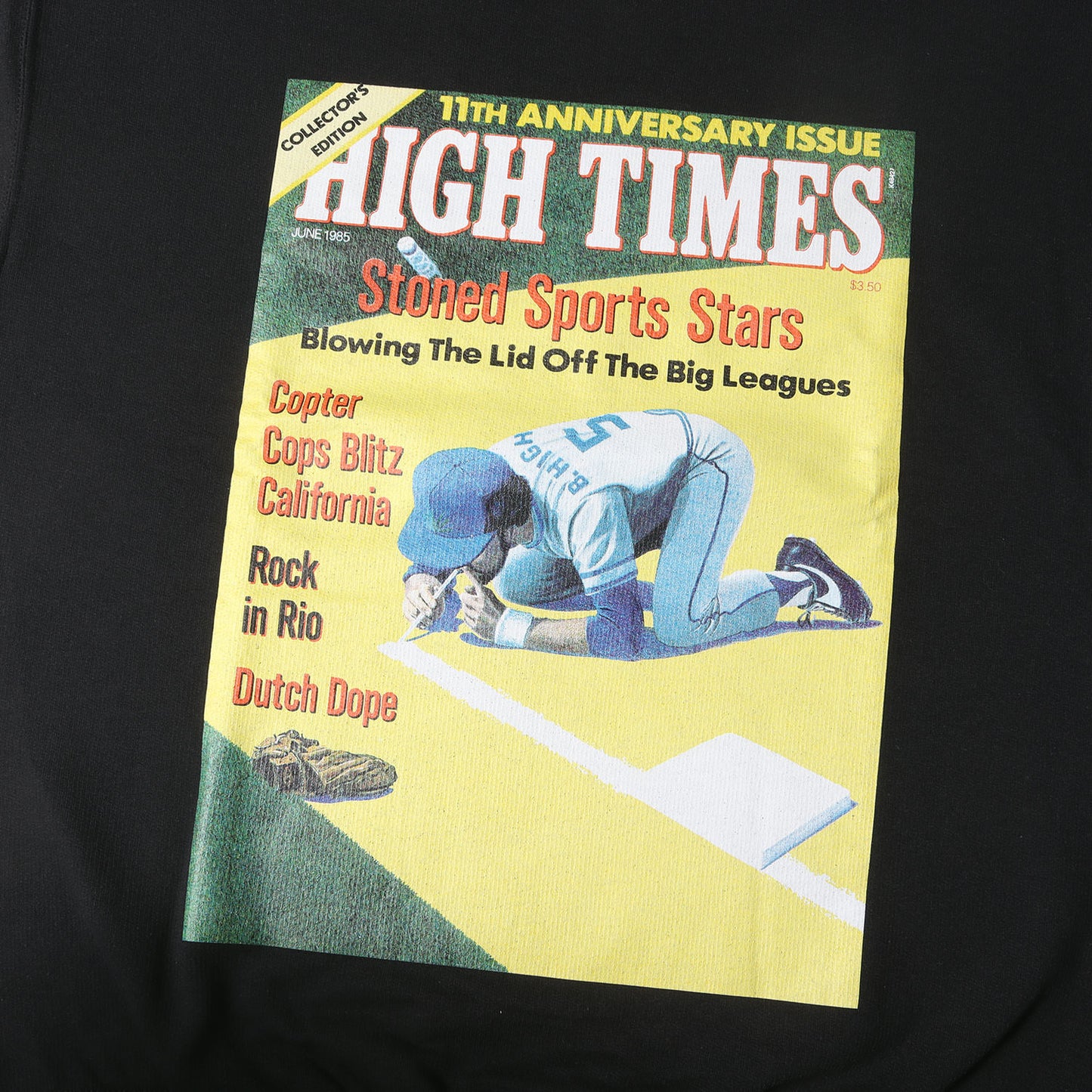 24SS ×HIGH TIMES クルーネック スウェット(CREW NECK SWEAT SHIRT TYPE-2)
