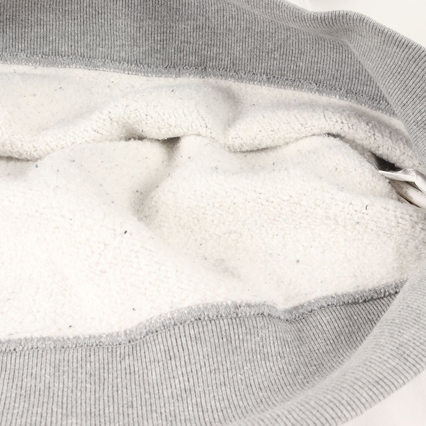 BAPE パネルロゴ クルーネック スウェット